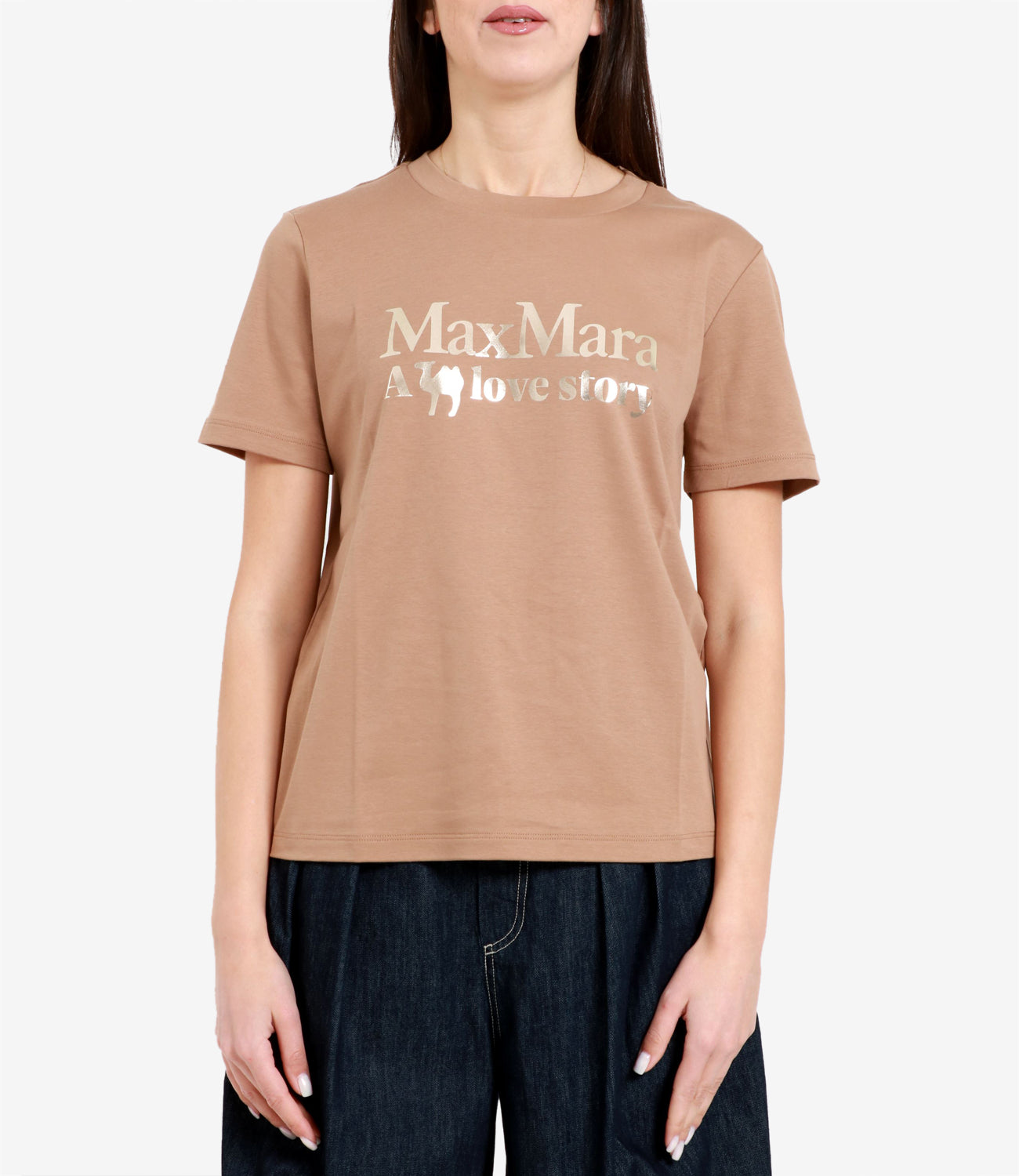 S Max Mara | Quiet Camel T-Shirt