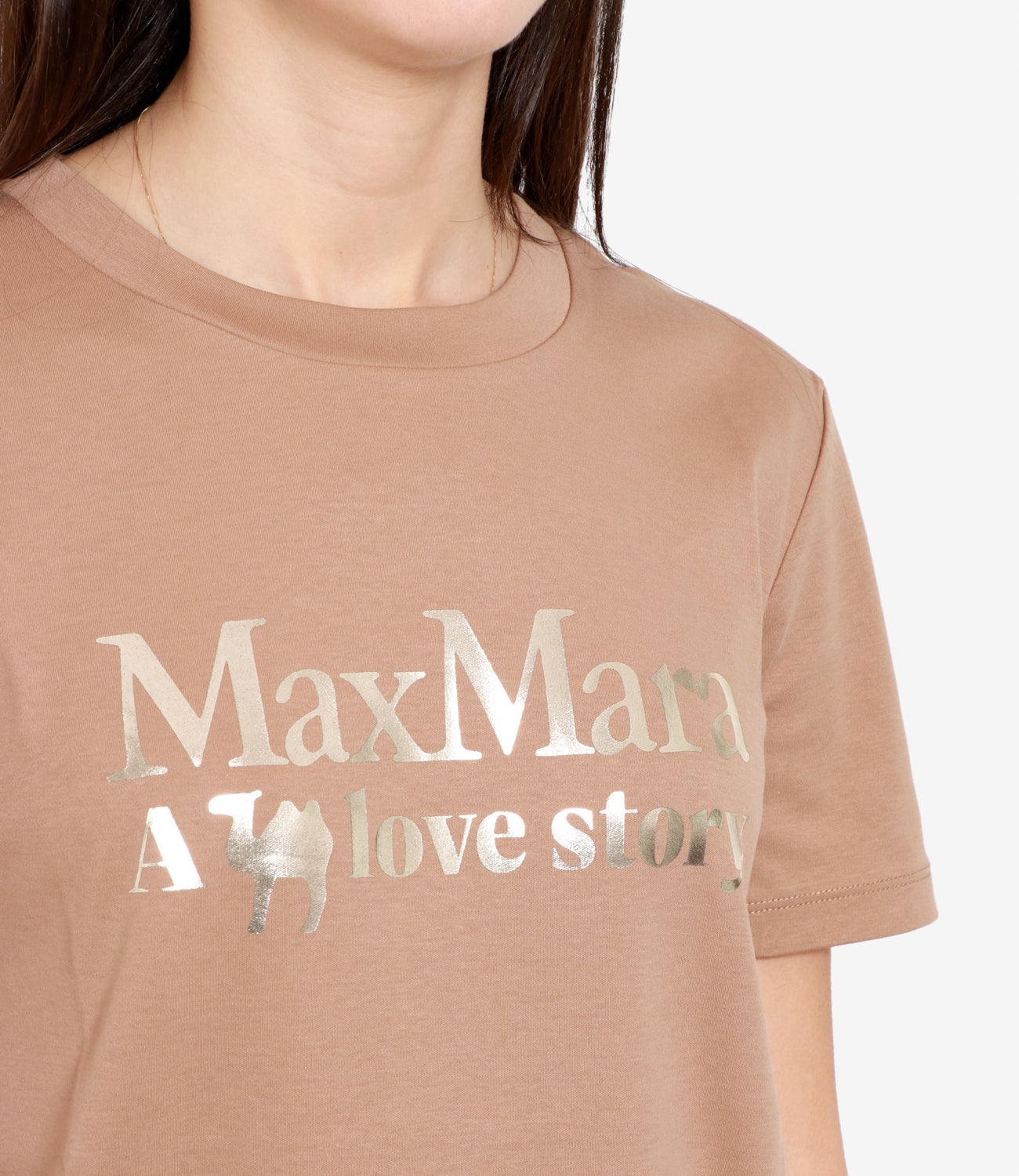 S Max Mara | Quiet Camel T-Shirt
