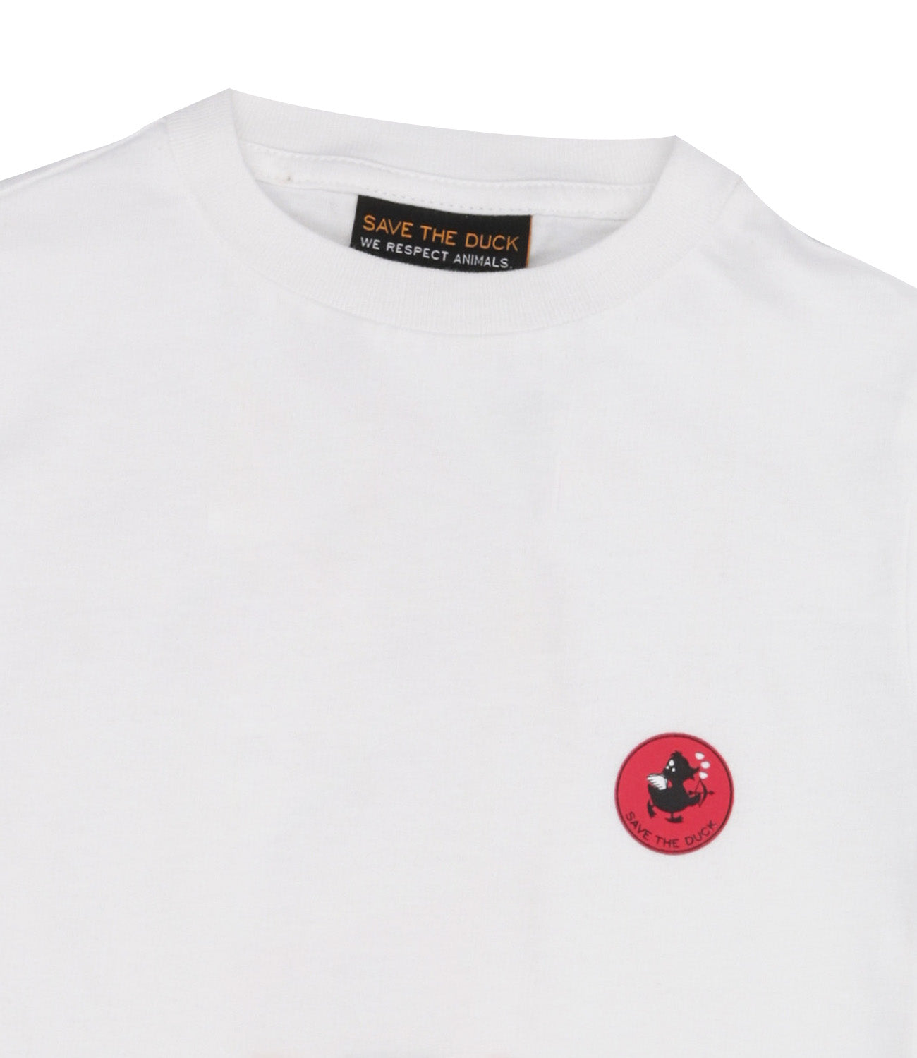 Save The Duck Kids | T-Shirt Ashwine Bianco