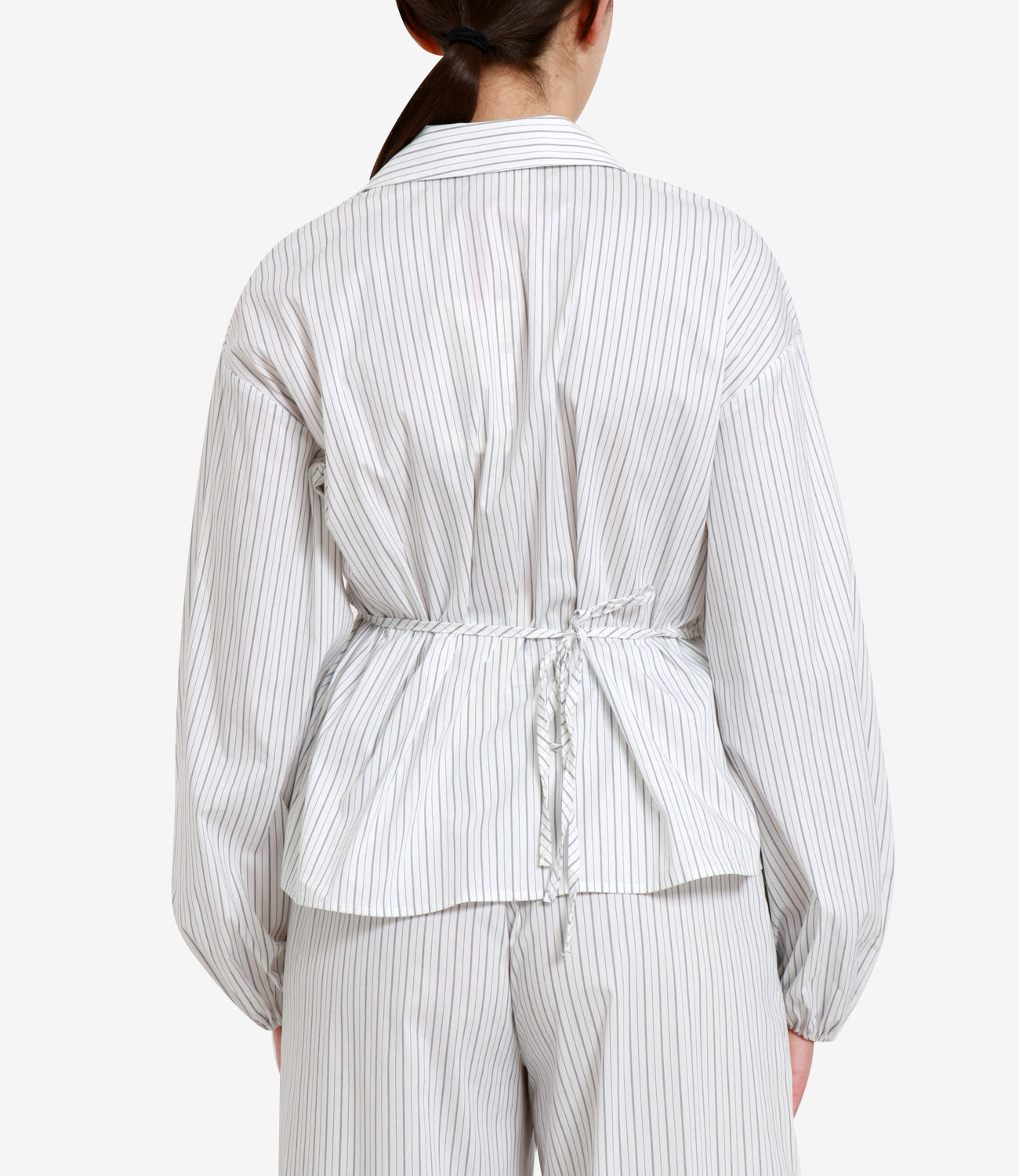 Semicouture | Camicia Charlene Bianco e Blu