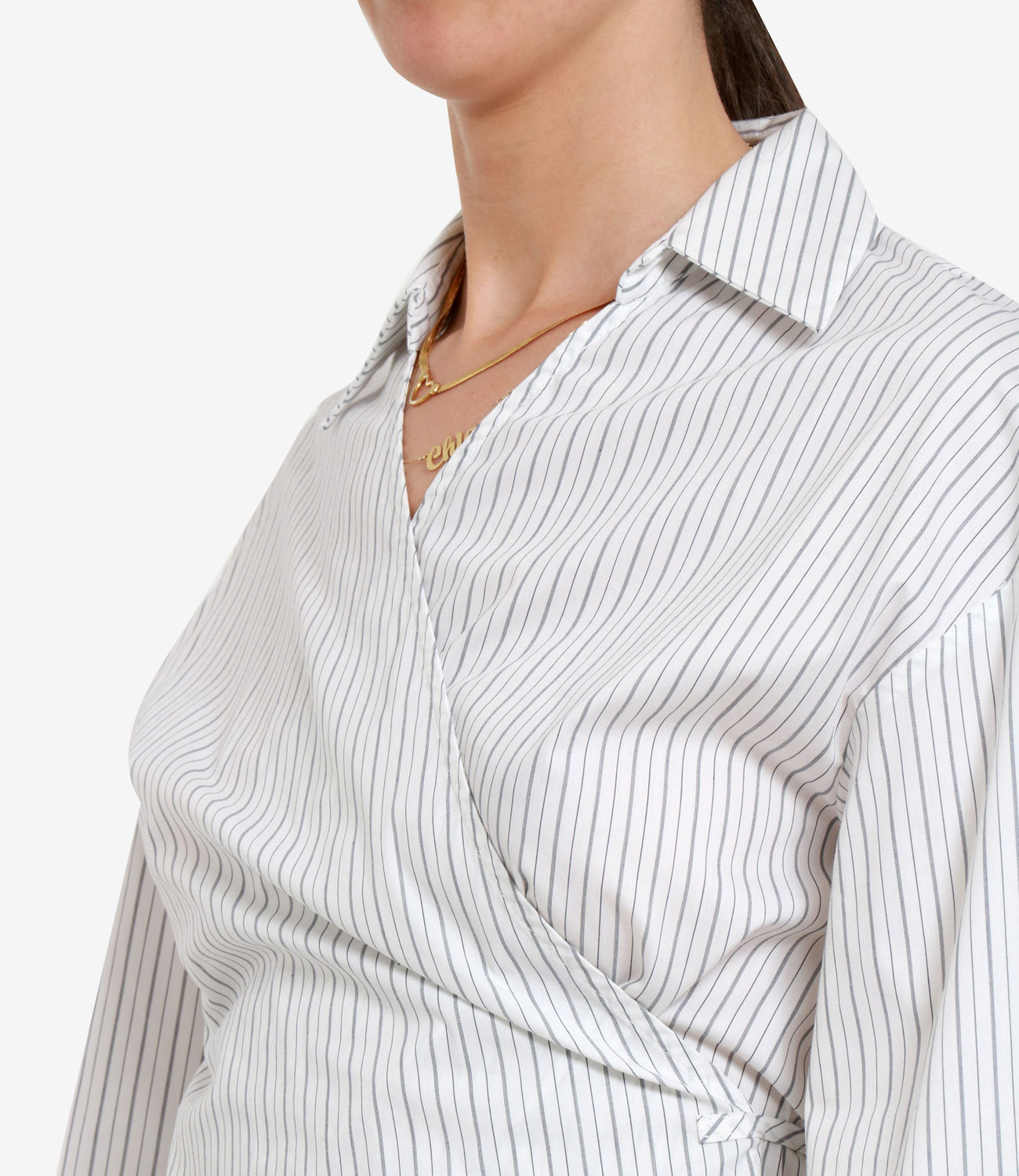 Semicouture | Camicia Charlene Bianco e Blu