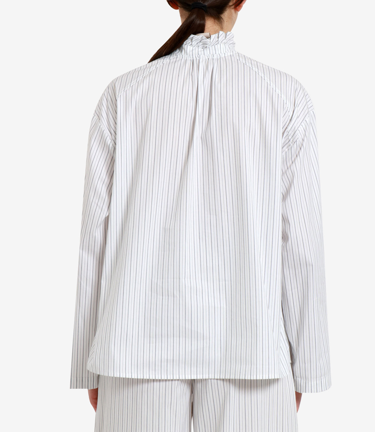 Semicouture | Camicia Fabrizia Bianca e Blu
