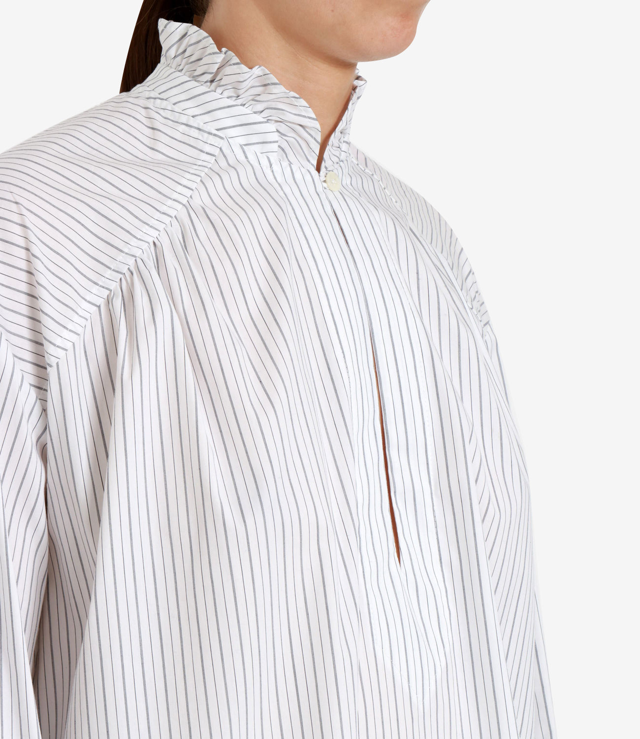 Semicouture | Camicia Fabrizia Bianca e Blu