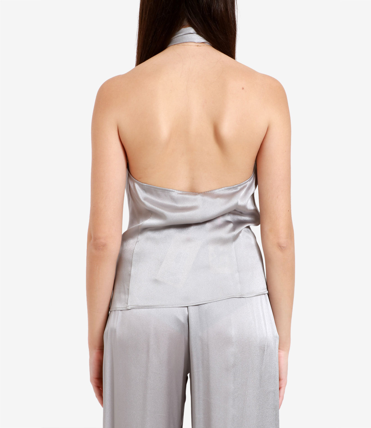 Semicouture | Top Therese Grigio perla