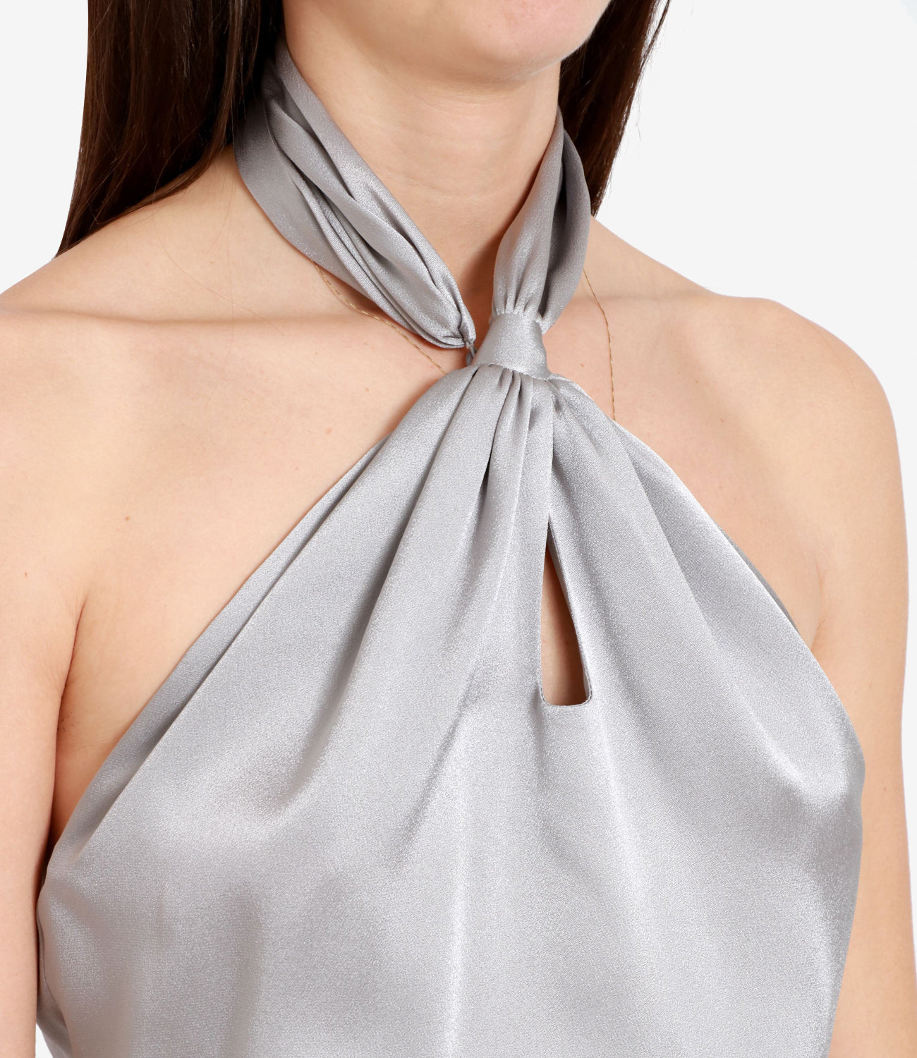 Semicouture | Top Therese Grigio perla