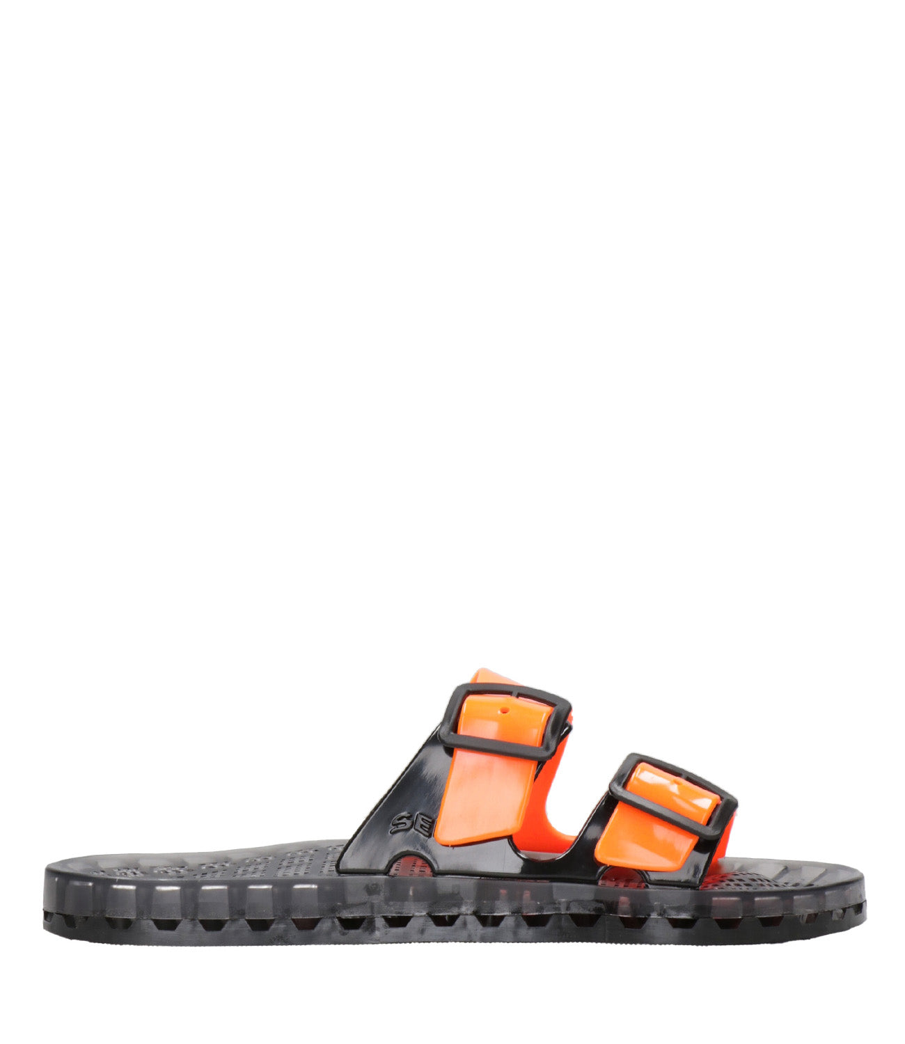 Sensi | Ciabatta La Jolla Black Fluo Arancio