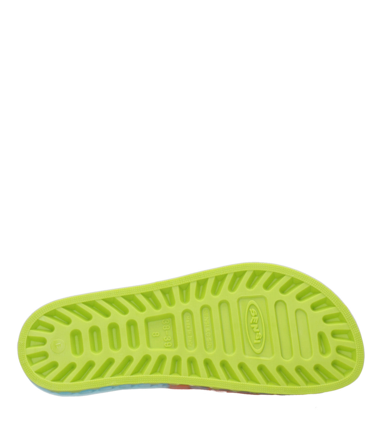 Sensi | Ciabatta La Jolla Color Azzurro e Arancio