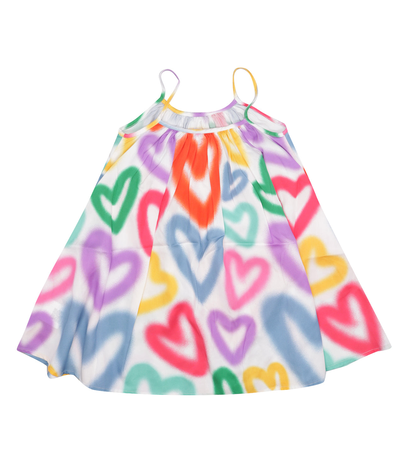 Stella McCartney Kids | White Red Blue and Green Dress