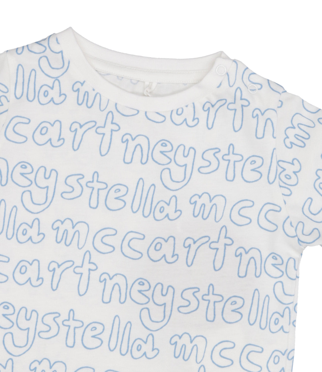 Stella McCartney Kids | T-Shirt Avorio e Celeste