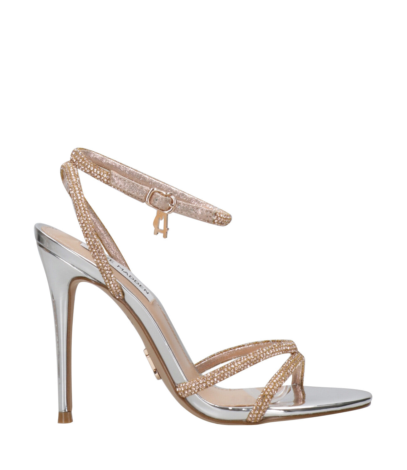 Steve Madden | Bryanna Sandal Gold and Silver