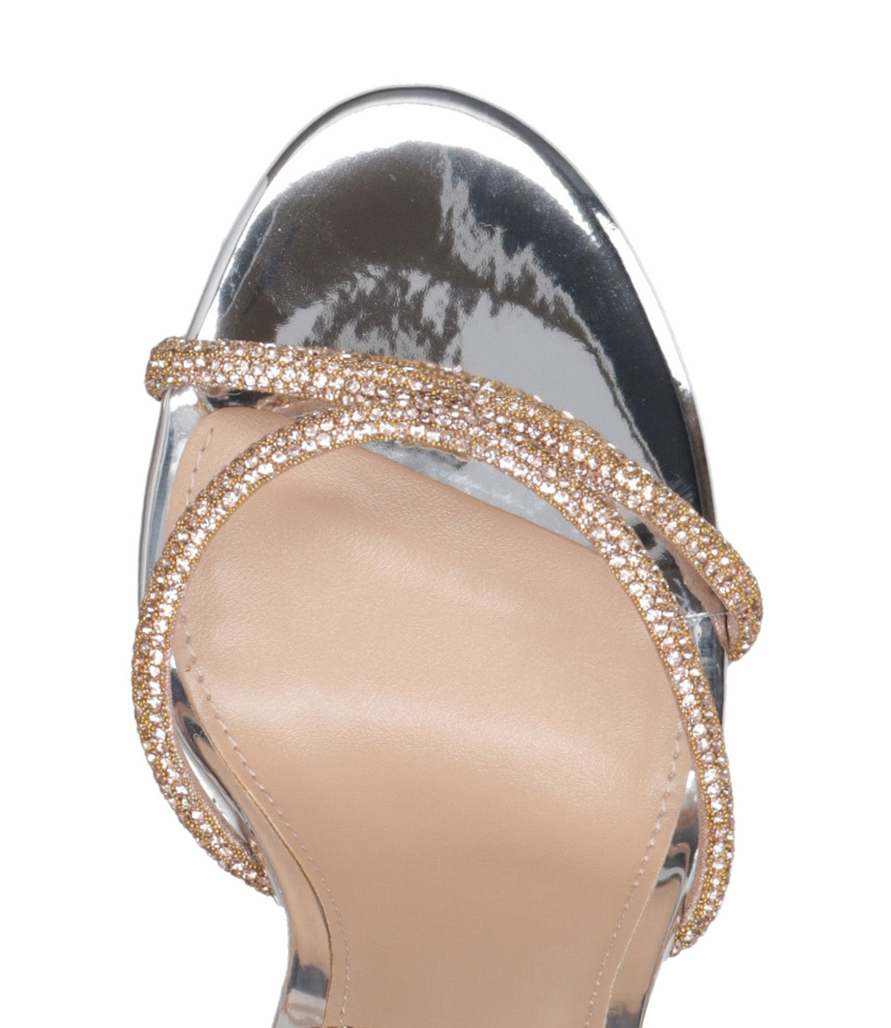 Steve Madden | Bryanna Sandal Gold and Silver