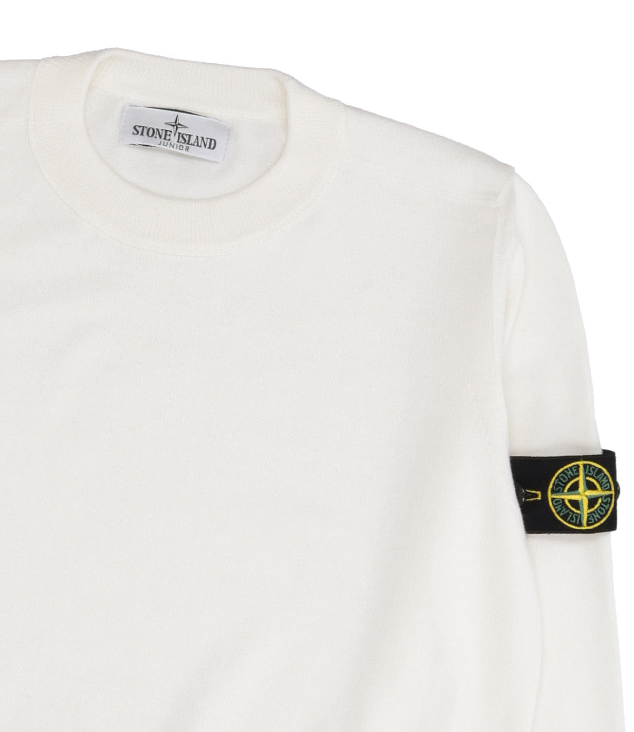 Stone Island Junior | White Jersey
