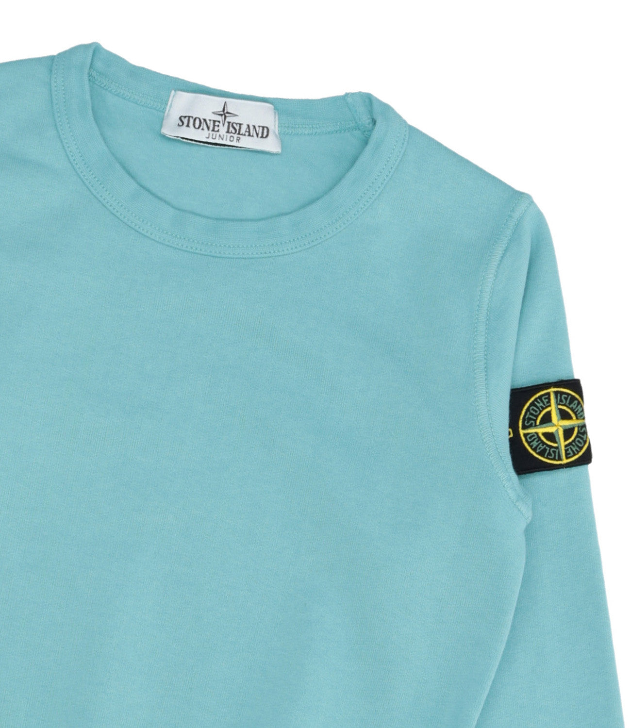 Stone Island Junior | Turquoise Sweatshirt