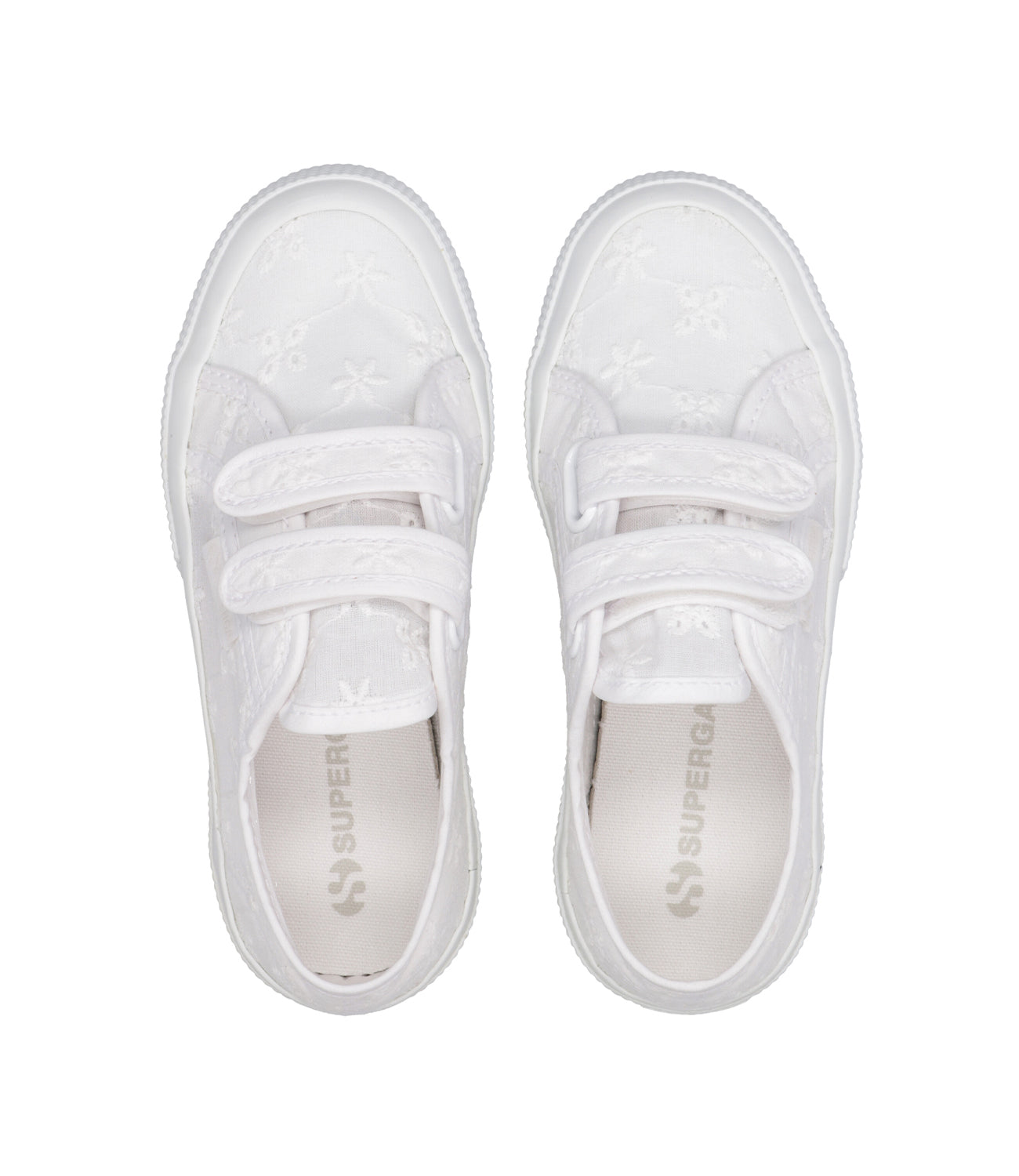 Superga Kids | Sneakers 2750 Kids Straps Flower Bianco