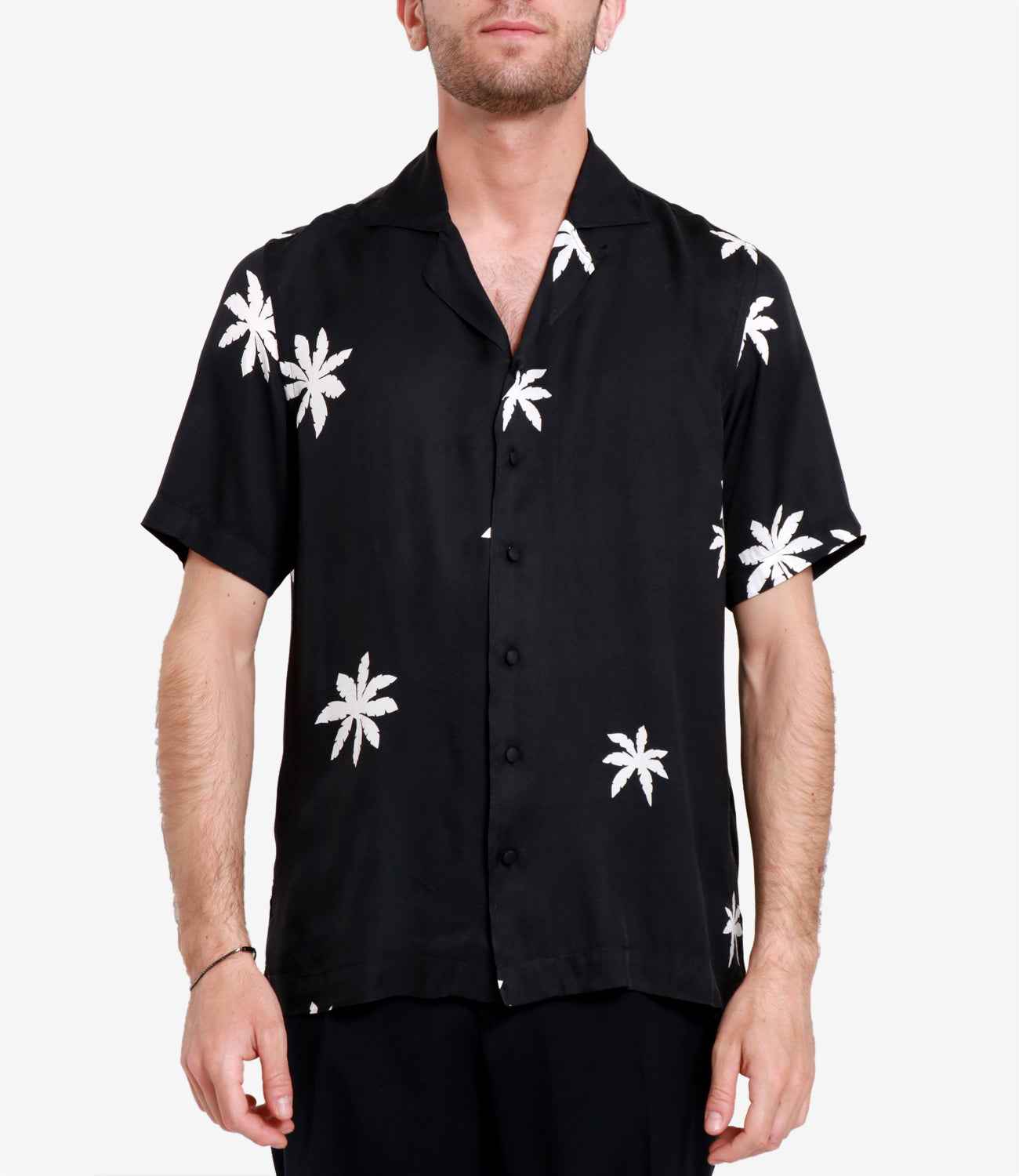 Tagliatore | Camicia Hawaii Blu navy