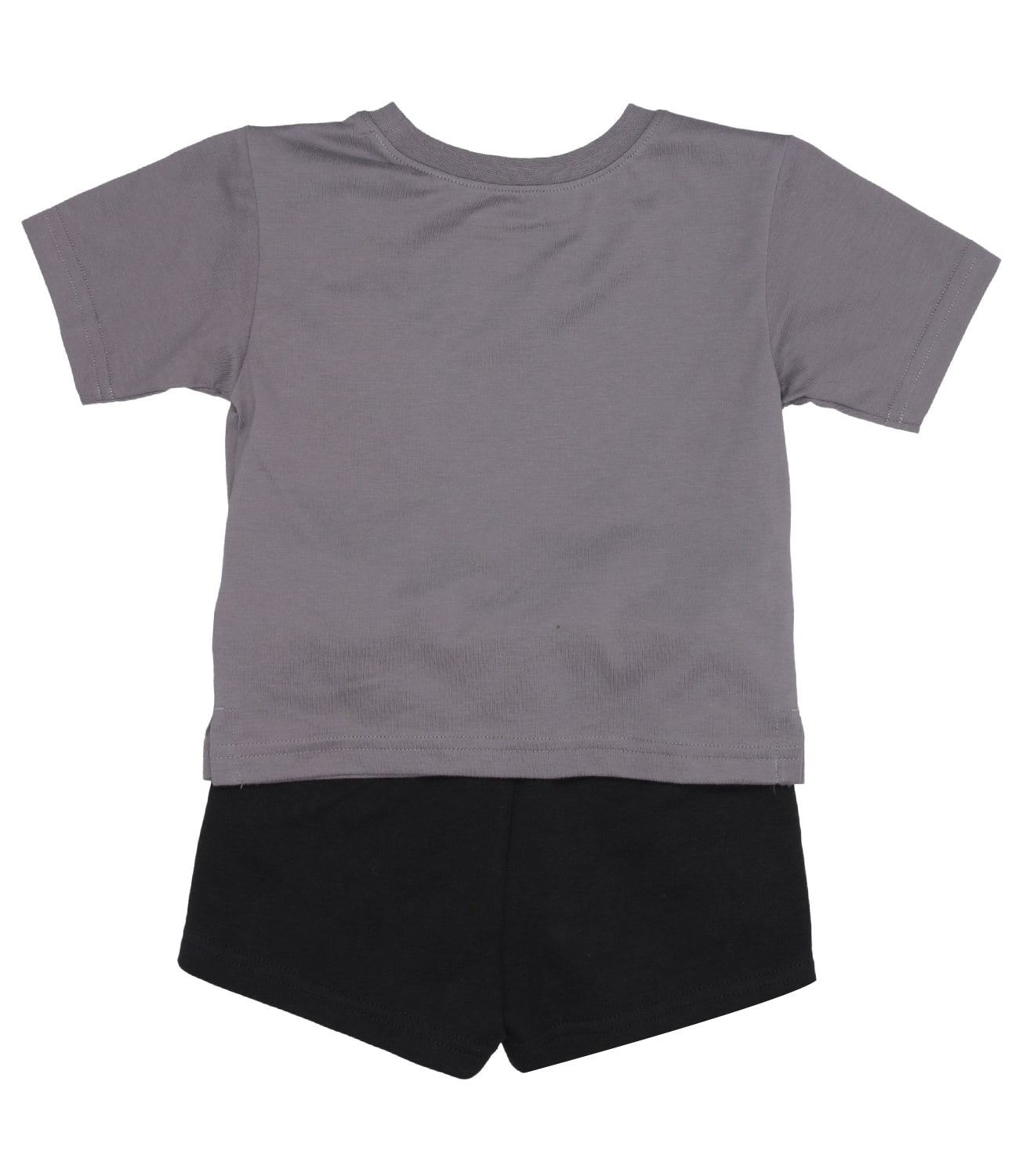 The North Face Kids | Grey and Black T-Shirt and Bermuda Shorts Set