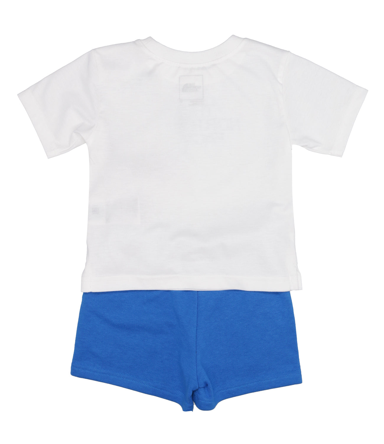 The North Face Kids | White and Blue T-Shirt and Bermuda Shorts Set