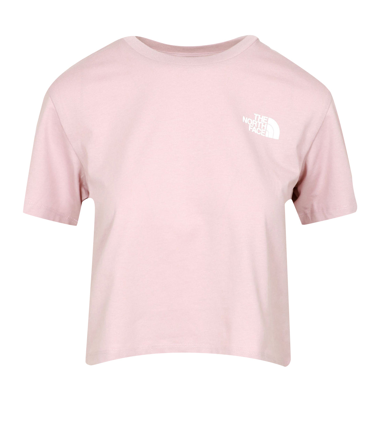 The North Face | Logowear T-Shirt Tops Cropped Pink