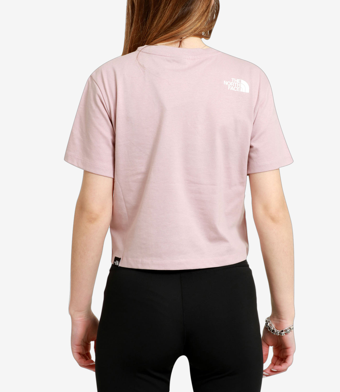 The North Face | T-Shirt Logowear Tops Cropped Rosa