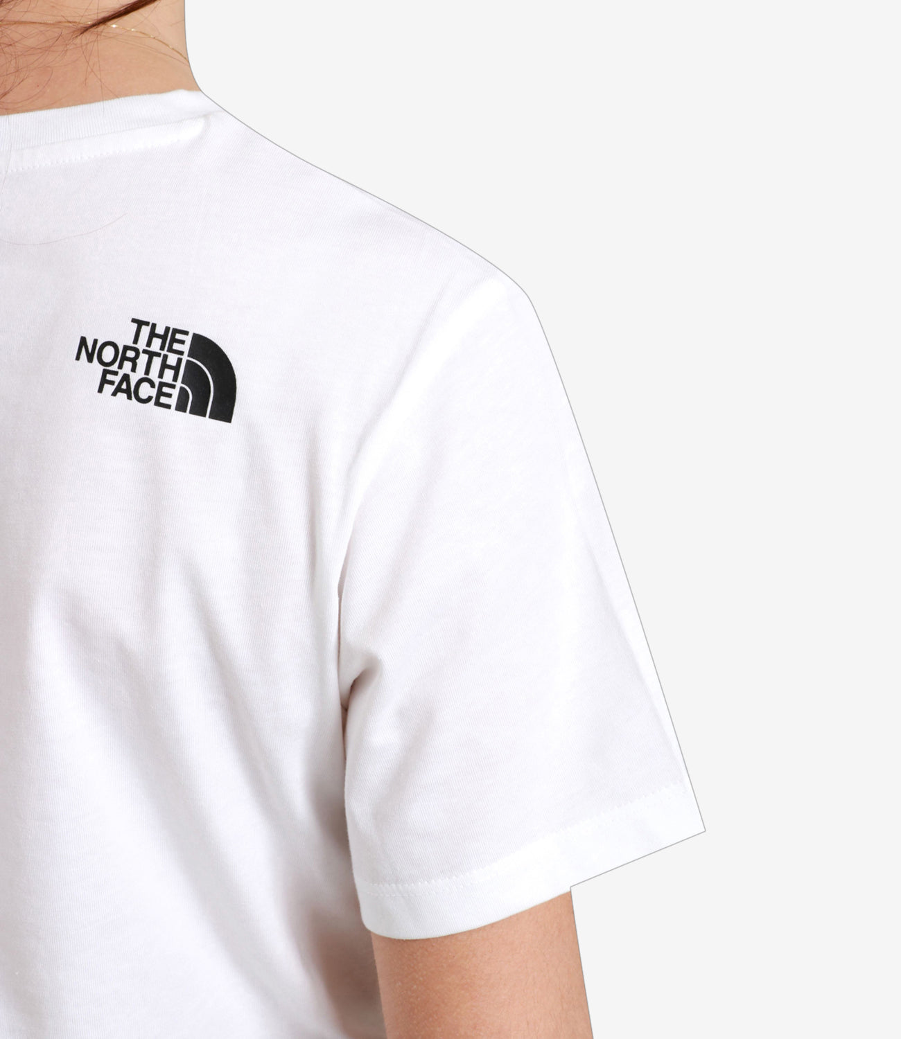 The North Face | T-Shirt Logowear Tops Cropped Bianca