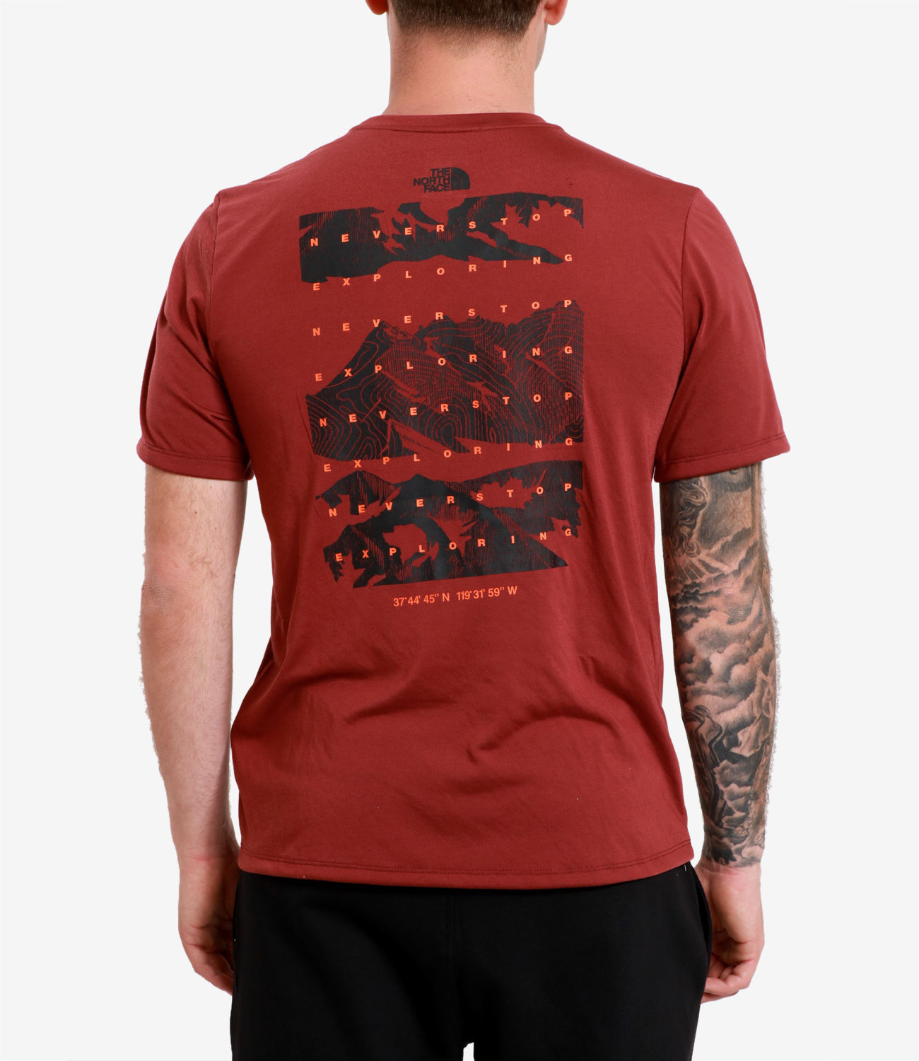 The North Face | T-Shirt Foundation Mountain Bordeaux