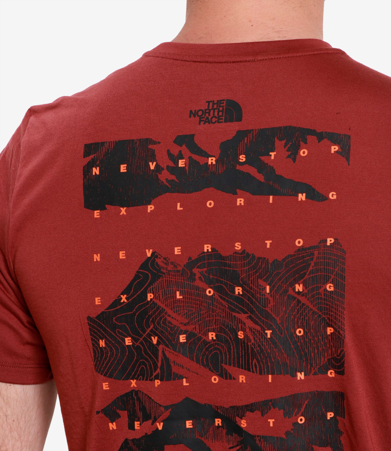 The North Face | T-Shirt Foundation Mountain Bordeaux