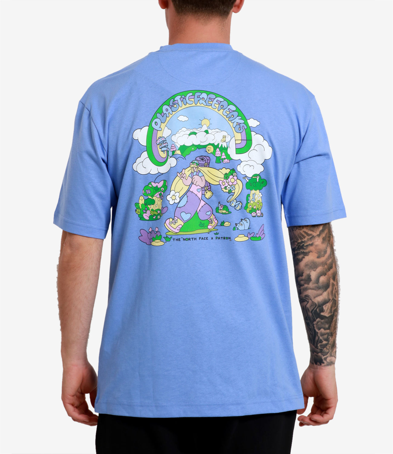 The North Face | T-Shirt Clean Trails Oversized Light Blue