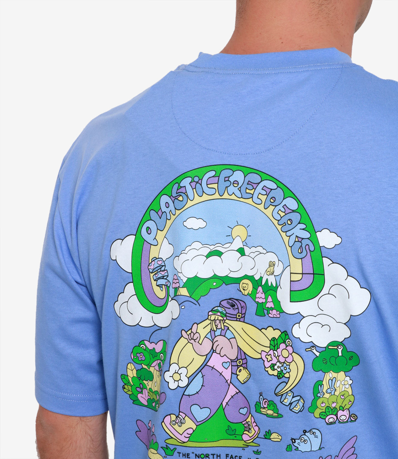The North Face | T-Shirt Clean Trails Oversized Light Blue