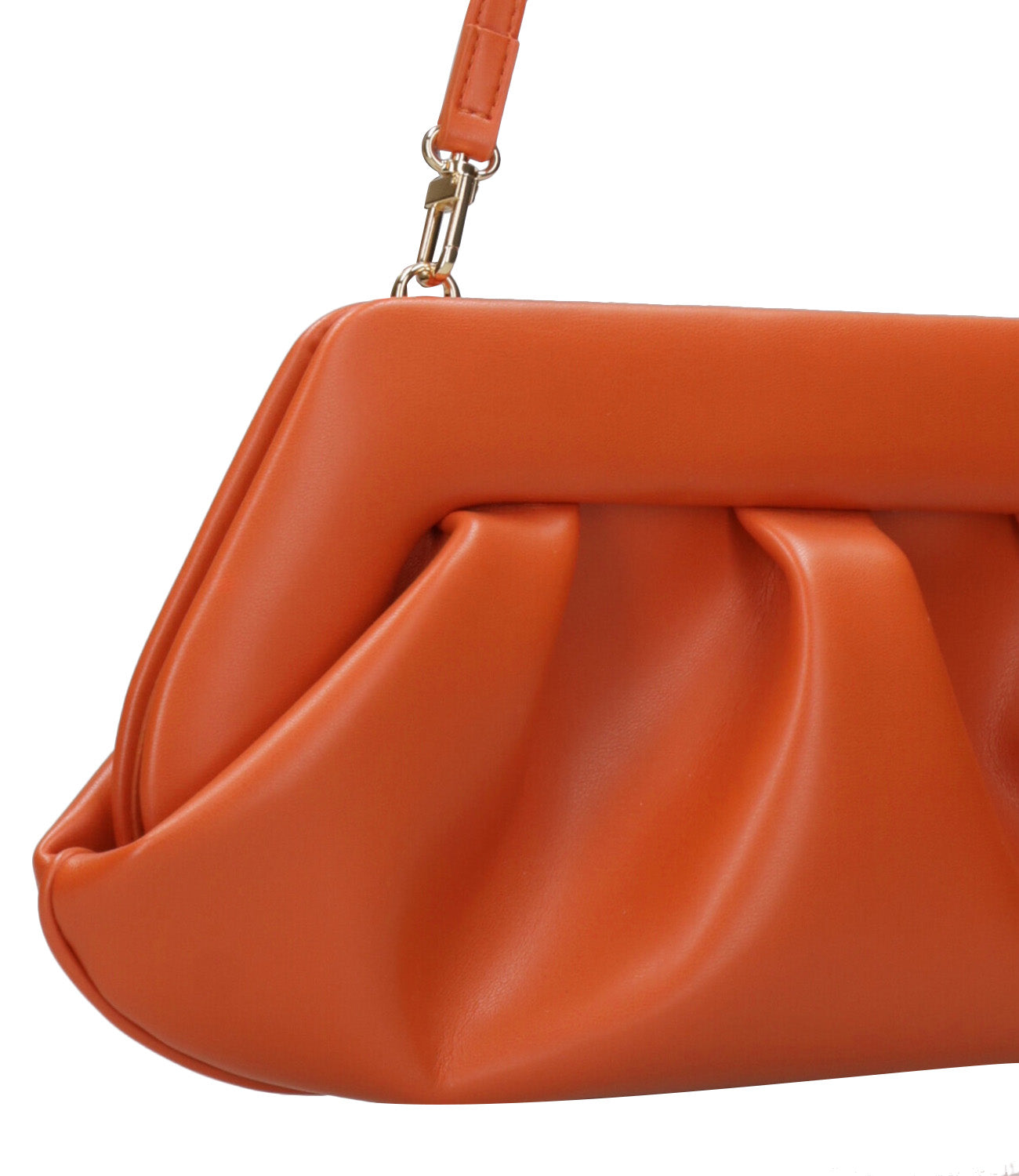 Themoirè | Clutch Emera Arancio scuro