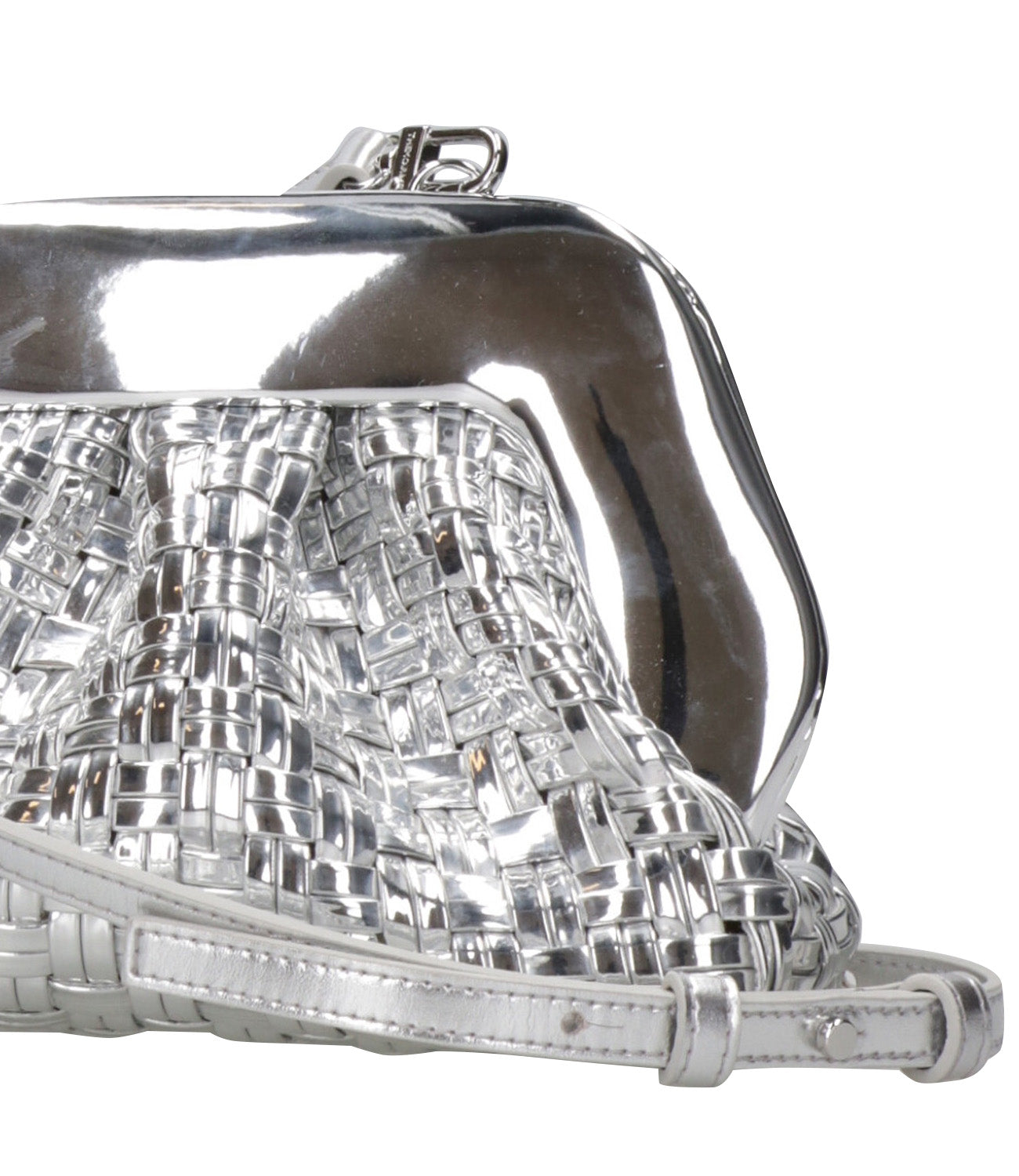 Themoirè | Clutch Gea Silver