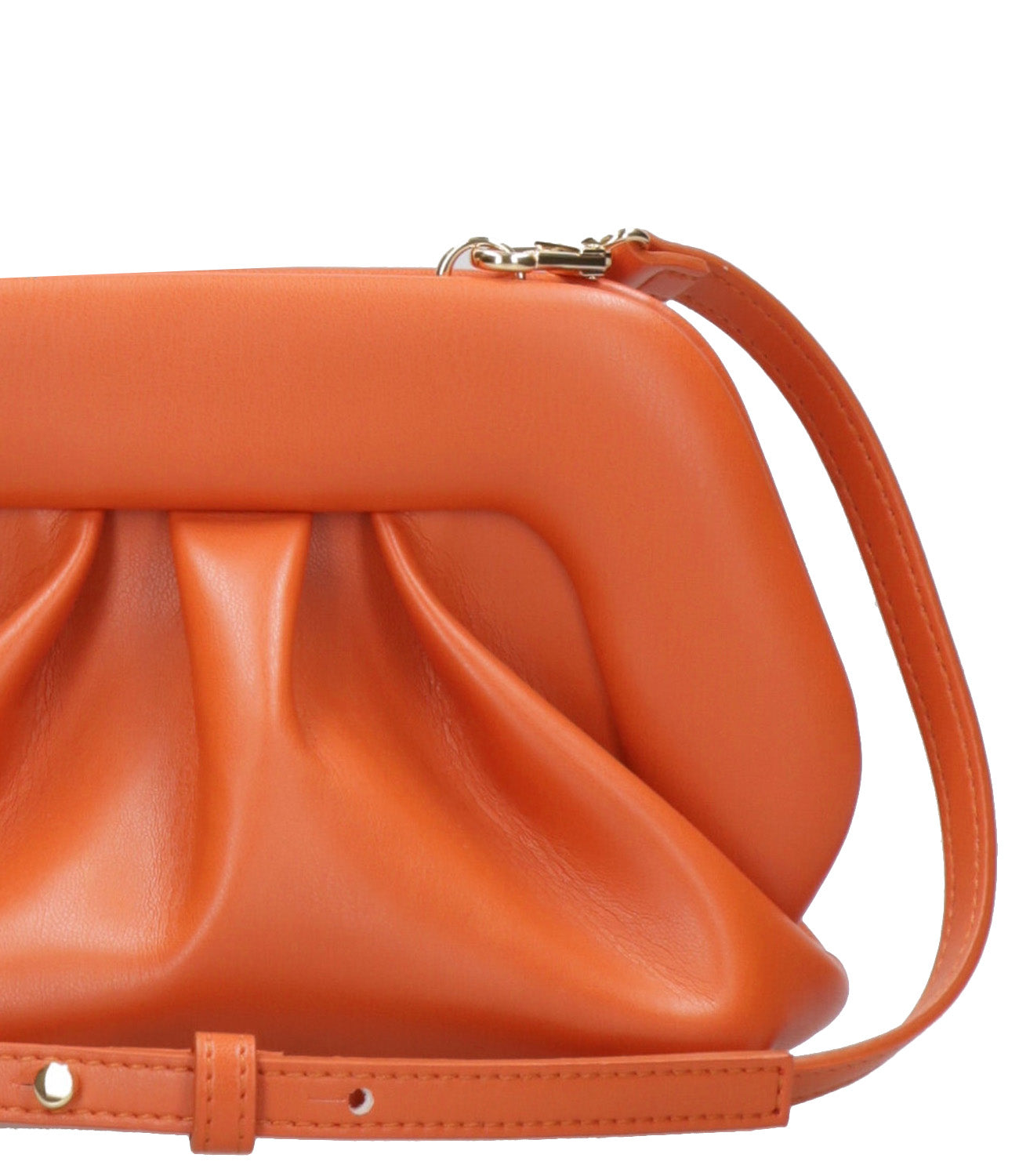 Themoirè | Clutch Gea Arancio scuro
