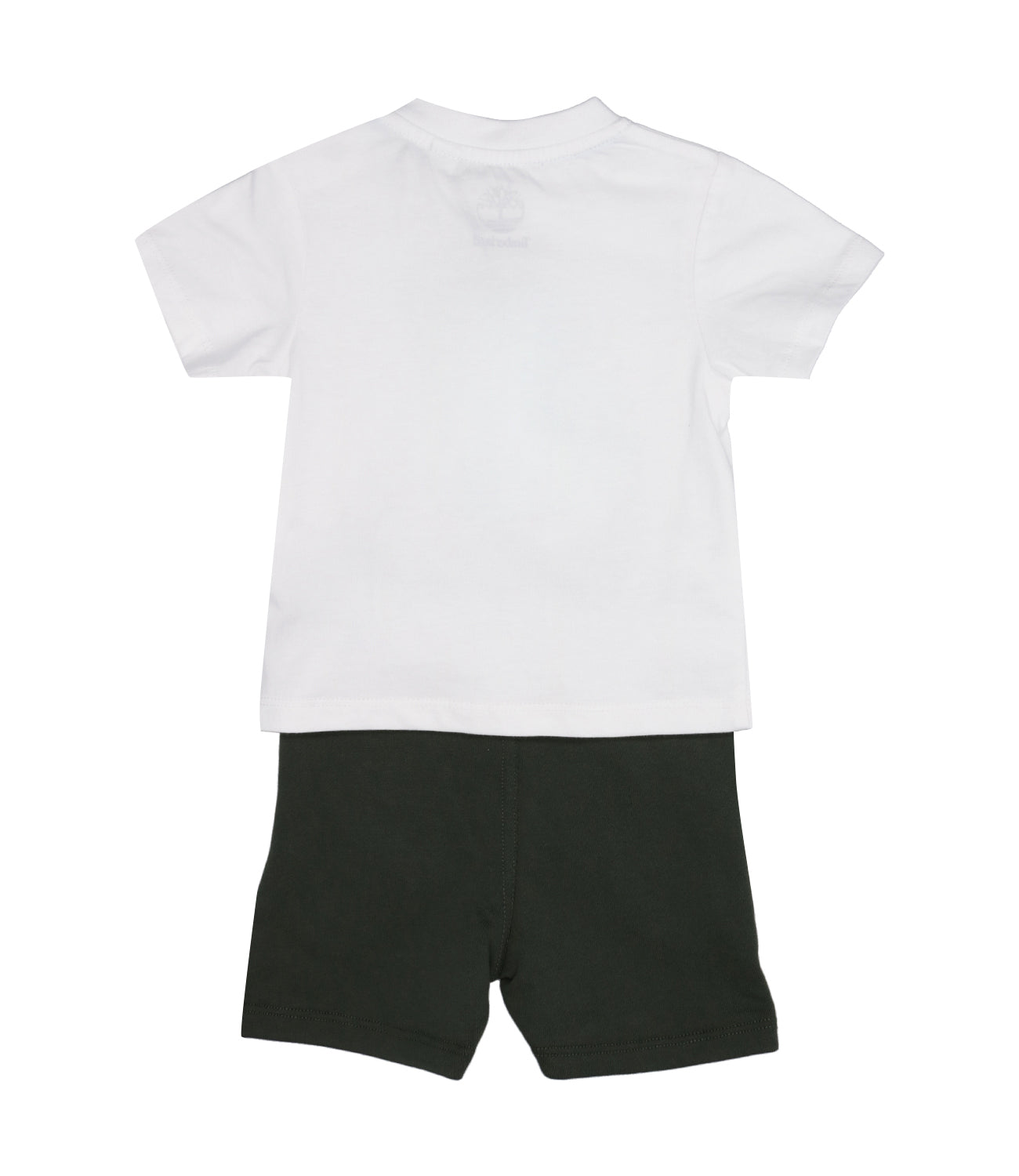 Timberland Kids | Set T-Shirt and Bermuda Shorts White and Navy Blue