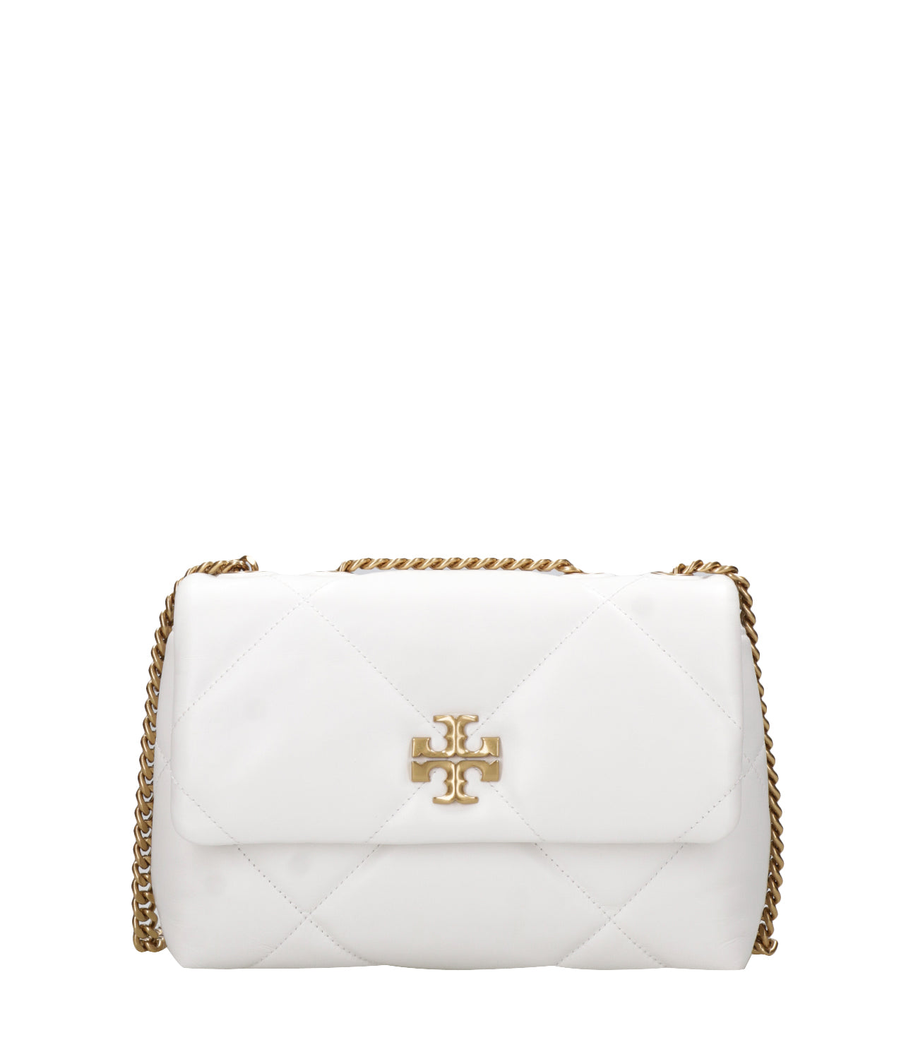 Tory Burch | Borsa Tracolla Kira Diamond Small Bianca