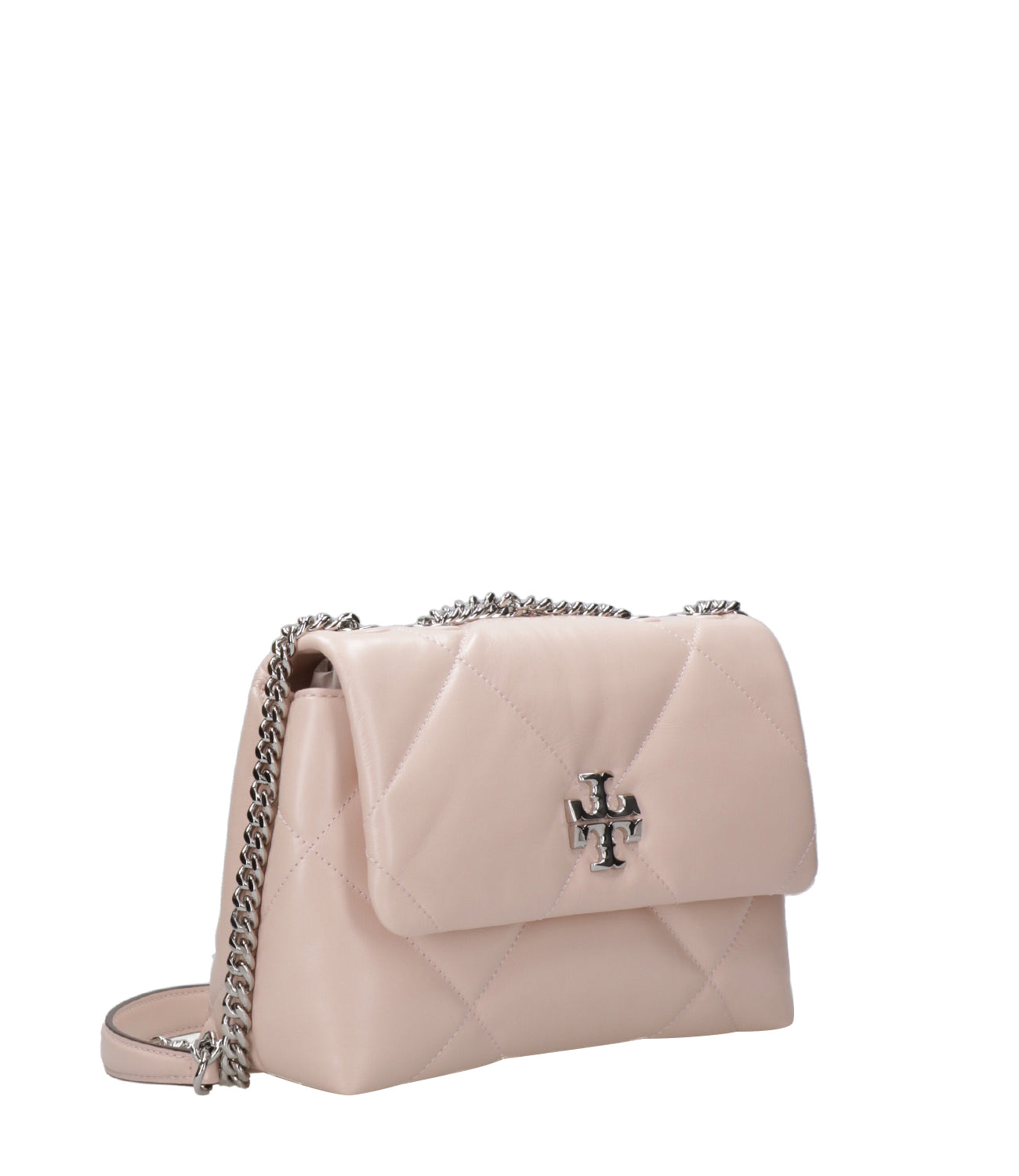 Tory Burch | Borsa Tracolla Kira Diamond Small Rosa chiaro