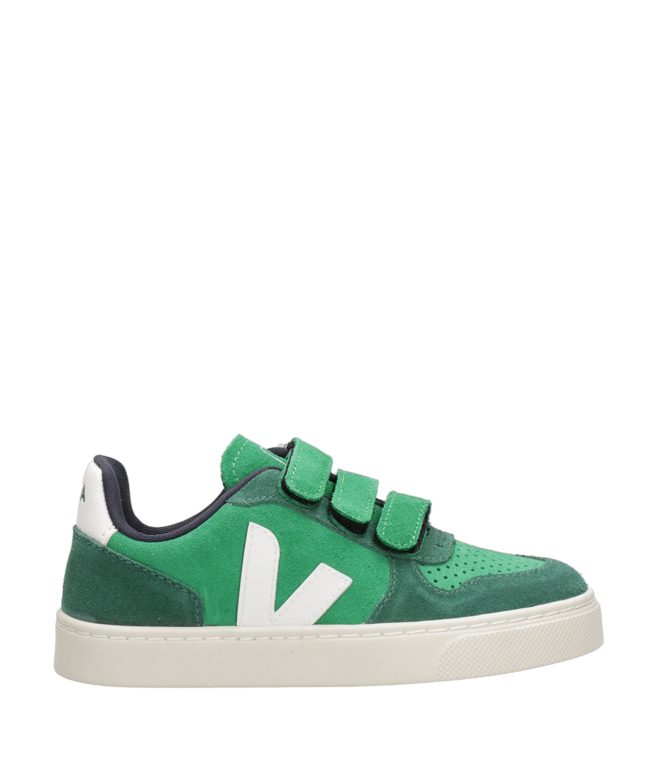 Veja Kids | Sneakers Small V-10 Emerald and White