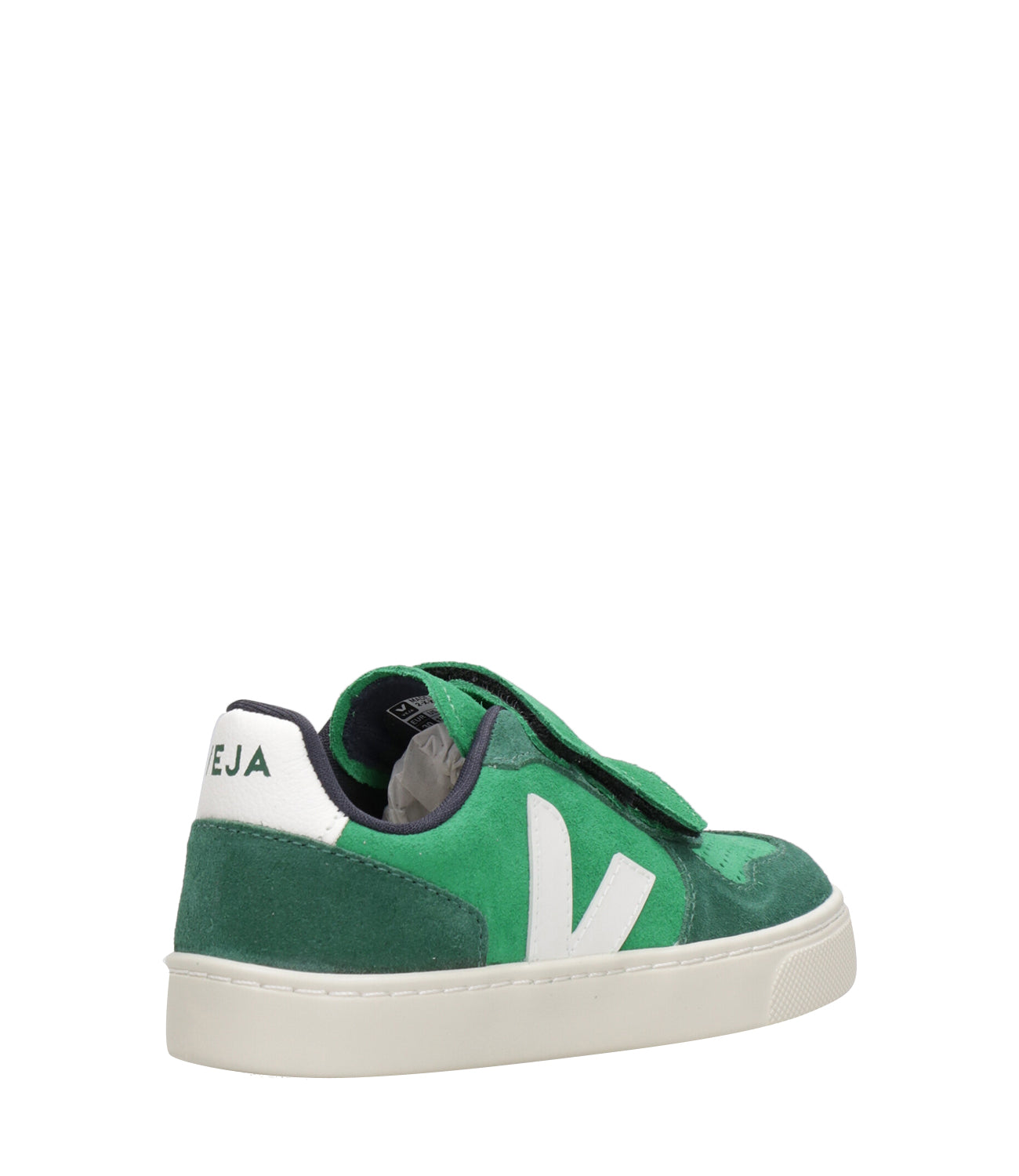 Veja Kids | Sneakers Small V-10 Smeraldo e Bianco