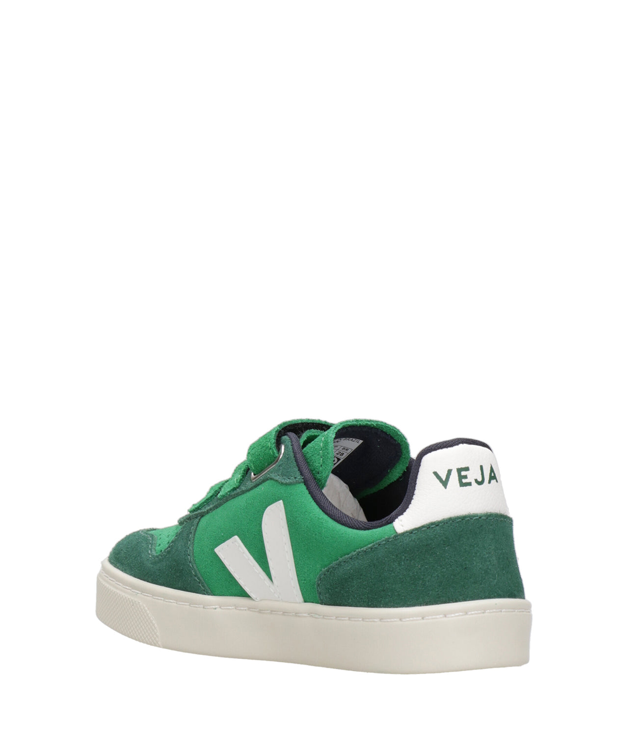 Veja Kids | Sneakers Small V-10 Smeraldo e Bianco