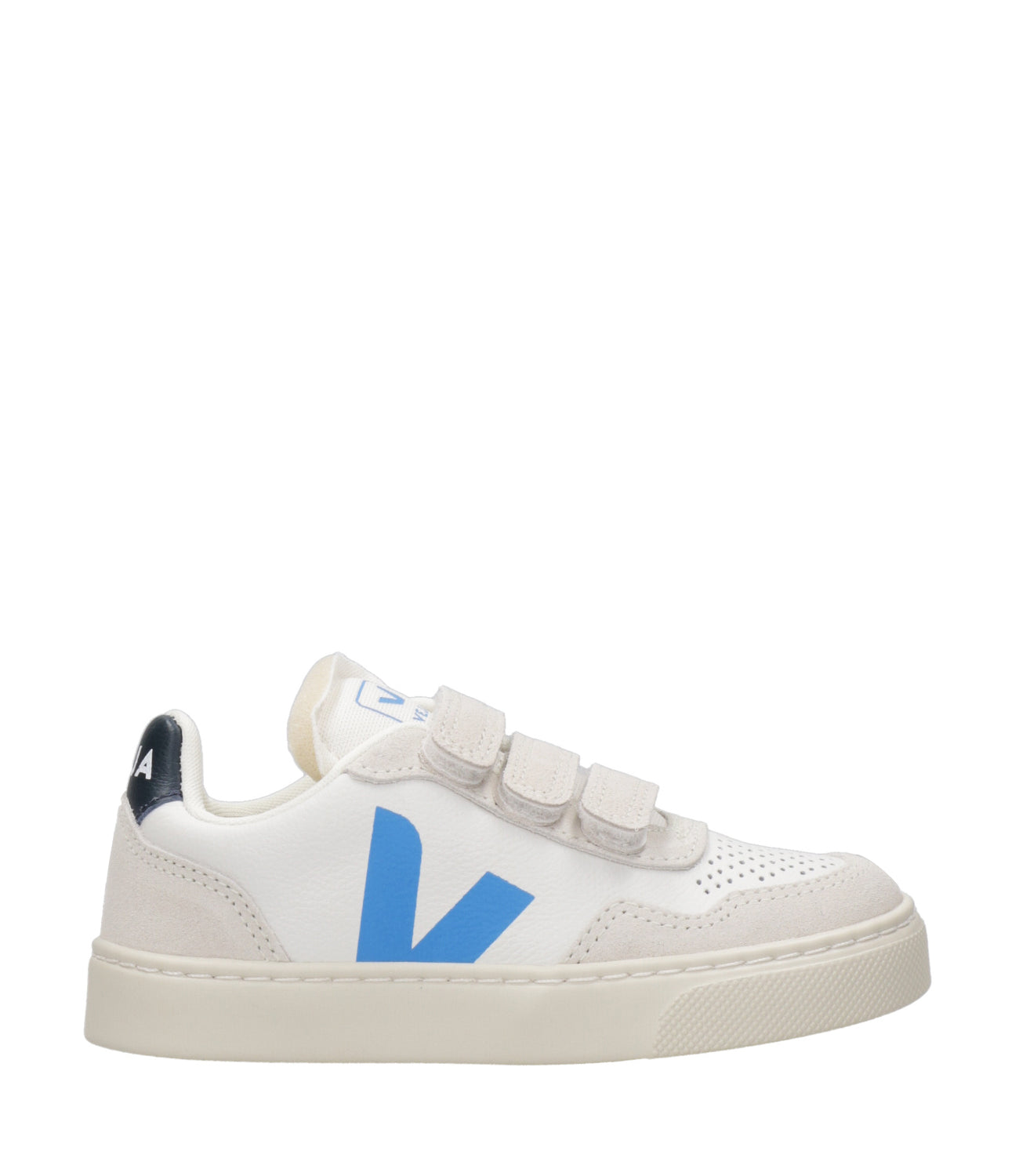 Veja Kids | Sneakers Small V-90 White and Light Blue