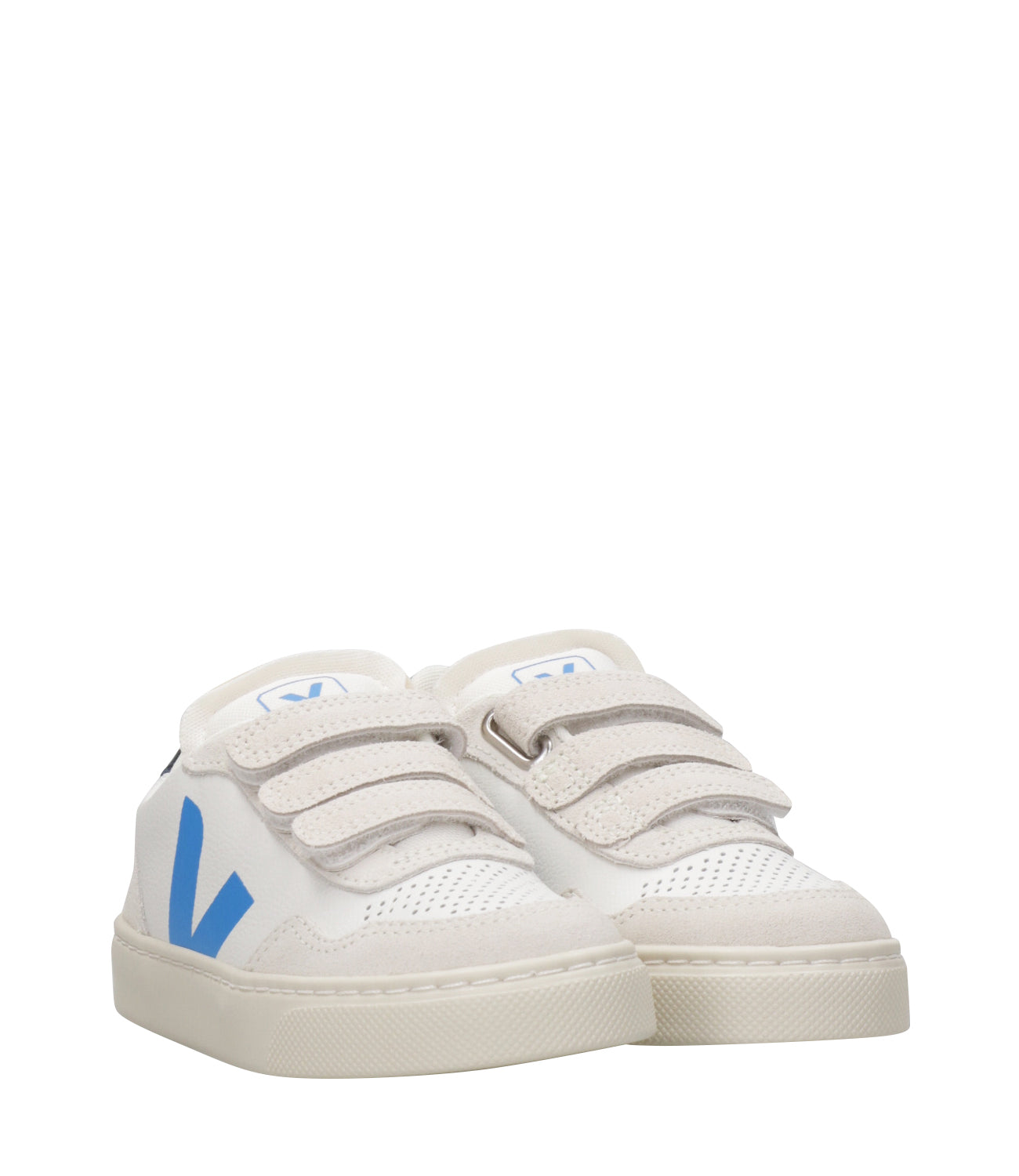Veja Kids | Sneakers Small V-90 White and Light Blue