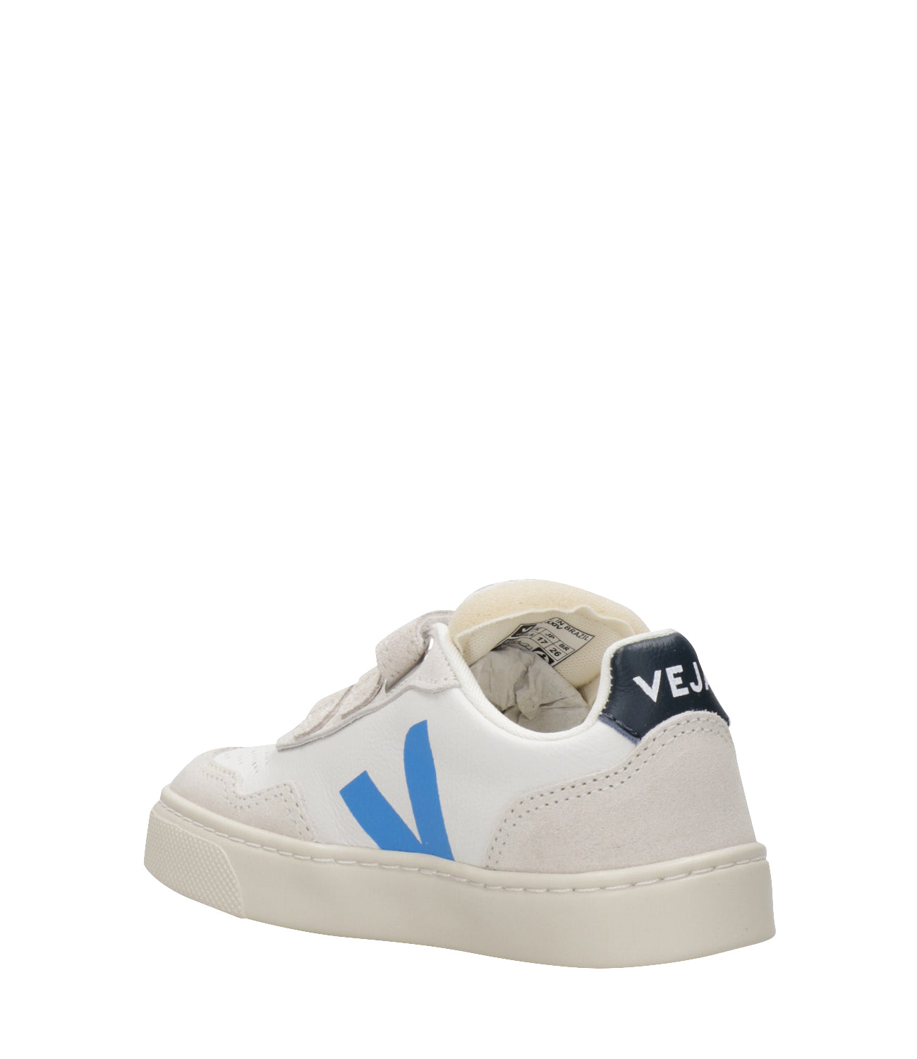 Veja Kids | Sneakers Small V-90 Bianco e Azzurro