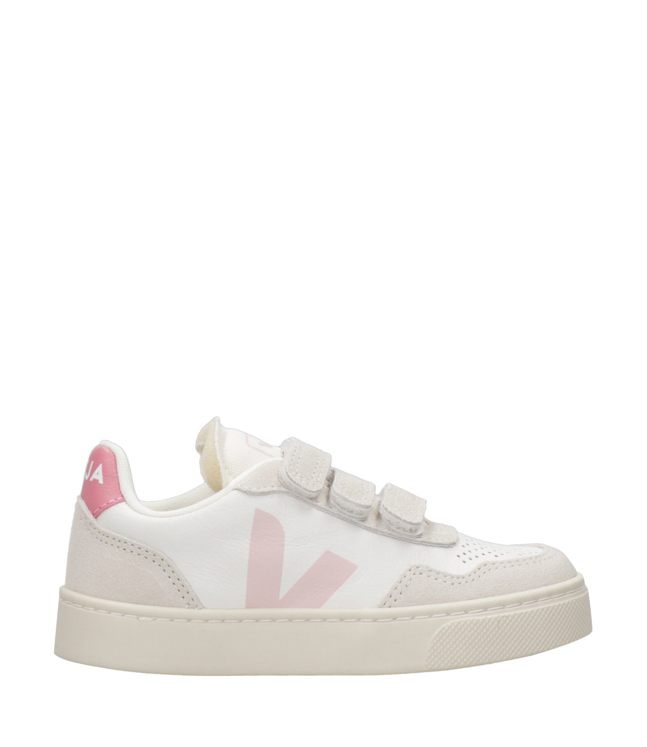 Veja Kids | Sneakers Small V-90 White and Pink