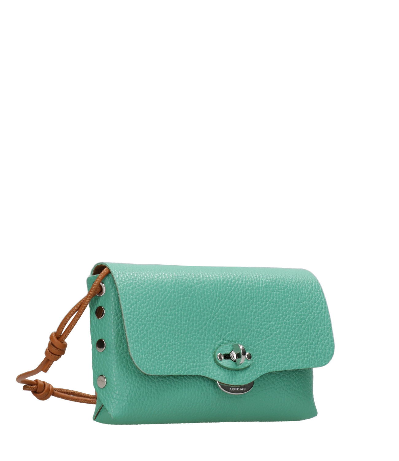 Zanellato | Borsa Tracolla Kit Lettera Acquamarina