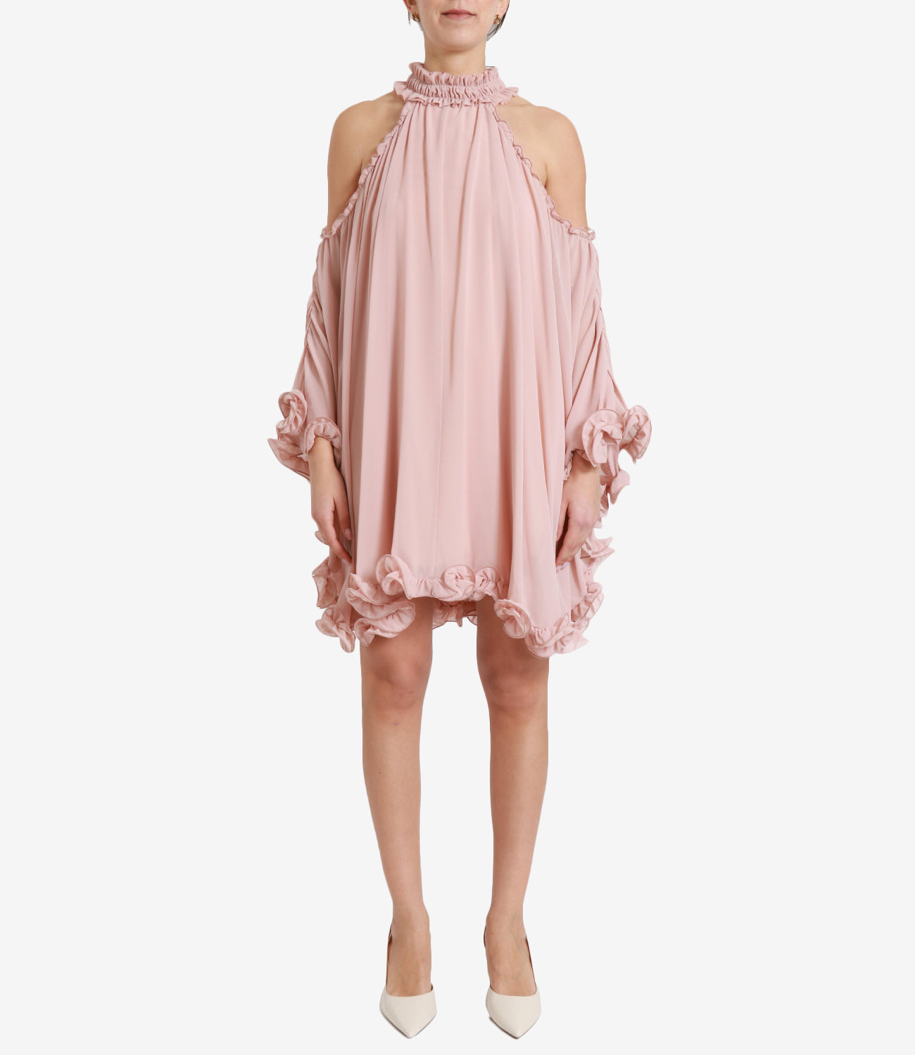 Aniye By | Abito Tessa Mini Rosa cipria