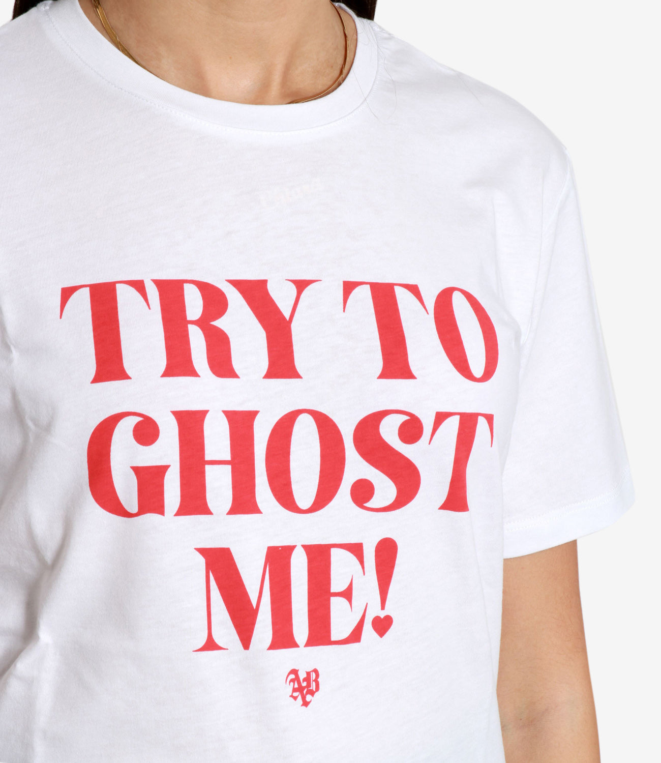 Aniye By | T-Shirt Ghost Bianco
