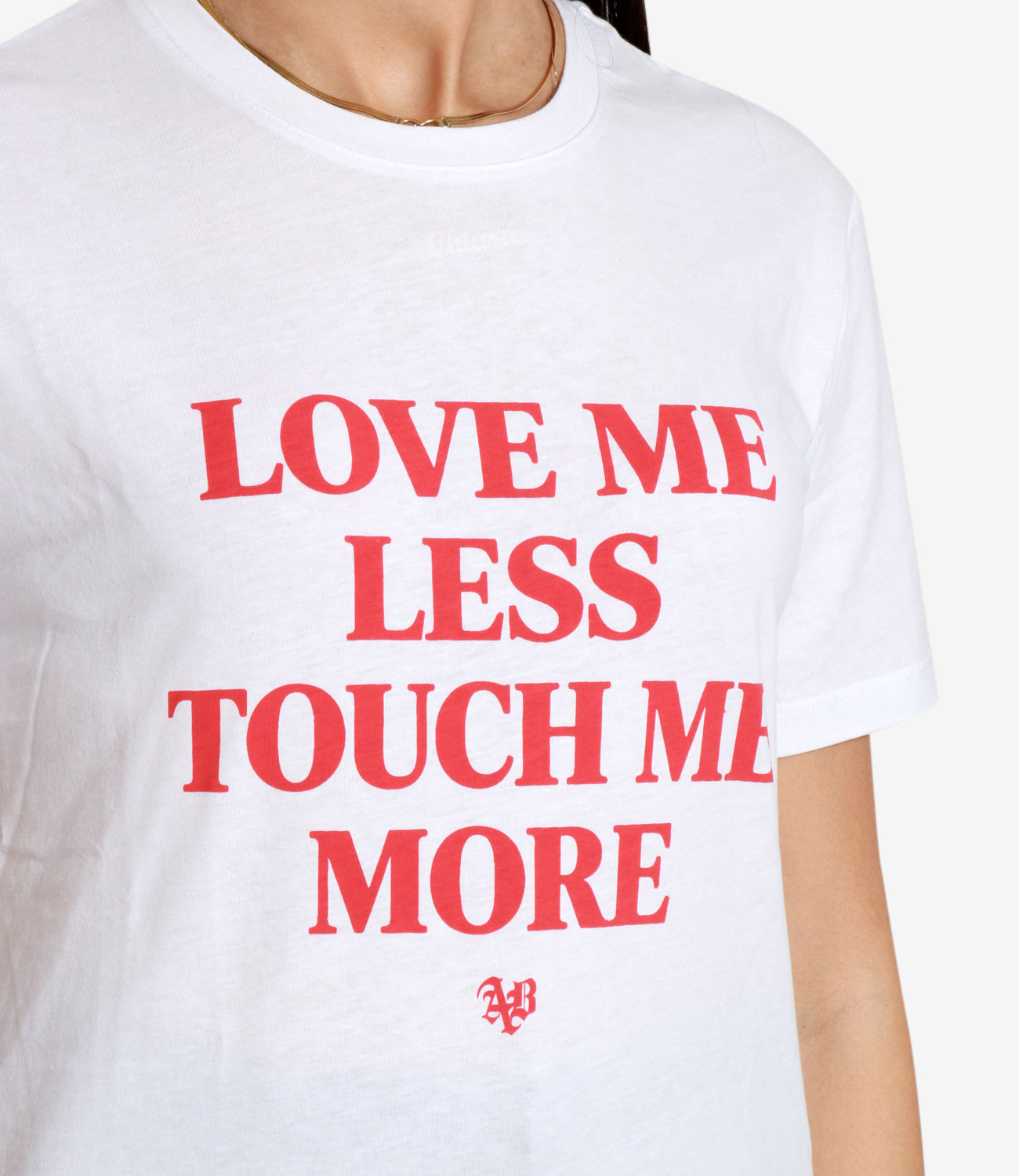 Aniye By | T-Shirt Touch Me Bianco