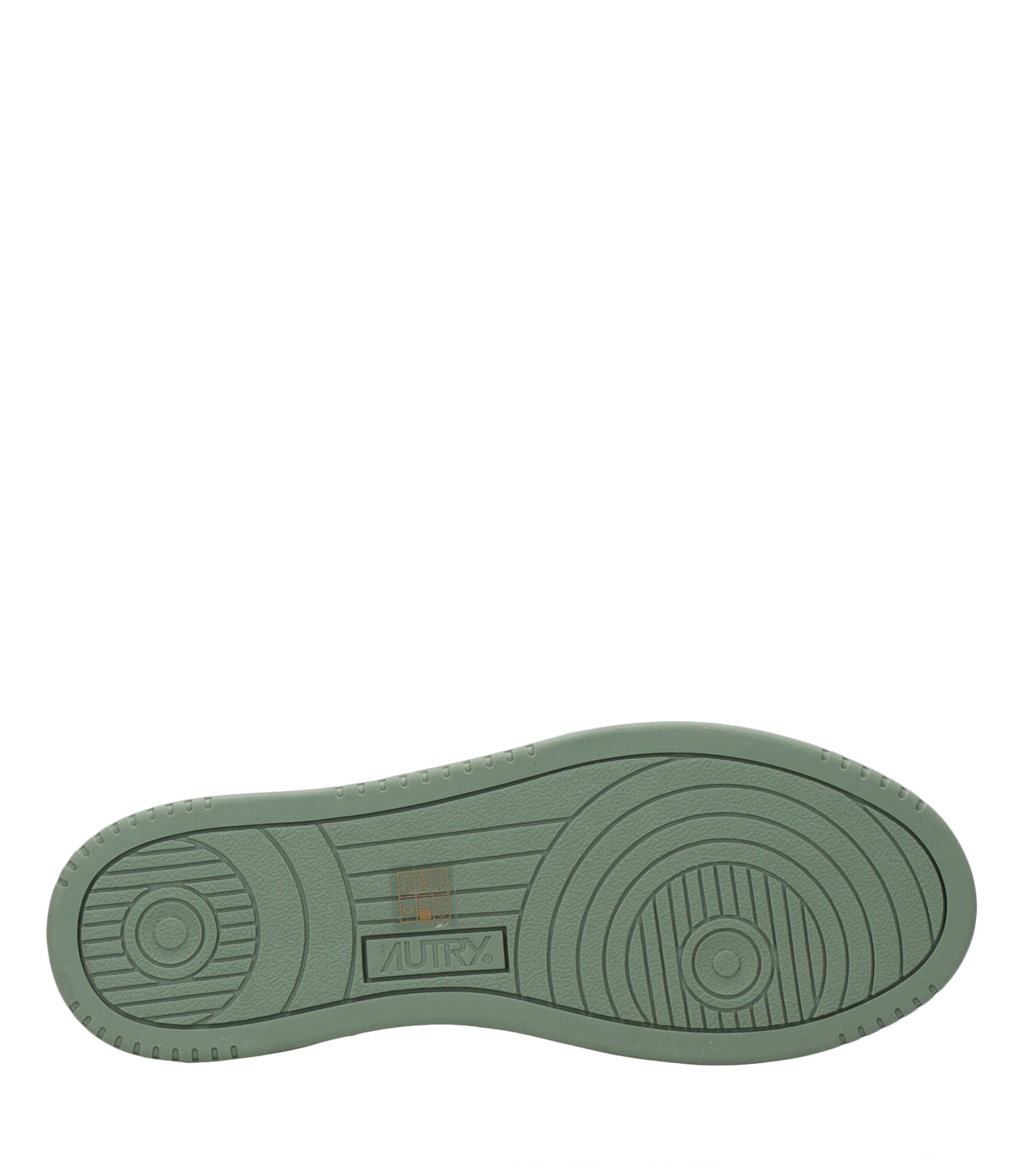 Autry | Sneakers Medalist Low Man Bianco e Verde militare