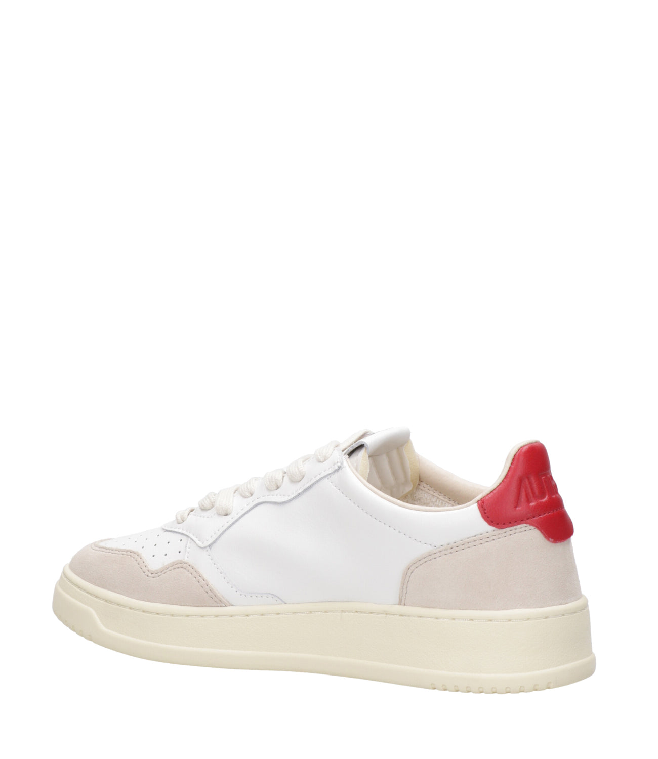 Autry | Sneakers Medalist Low Man Bianca e Rosso