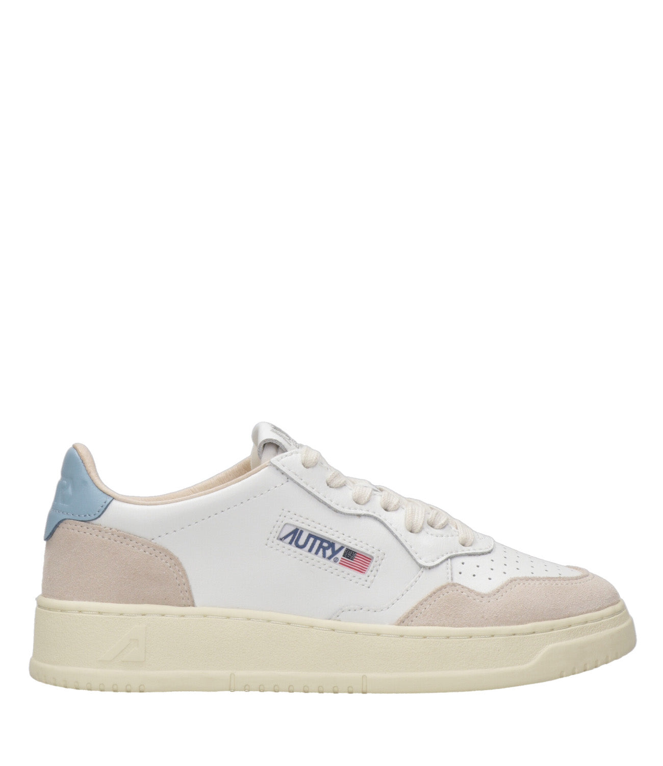 Autry | Sneakers Medalist Low Woman Bianca e Celeste