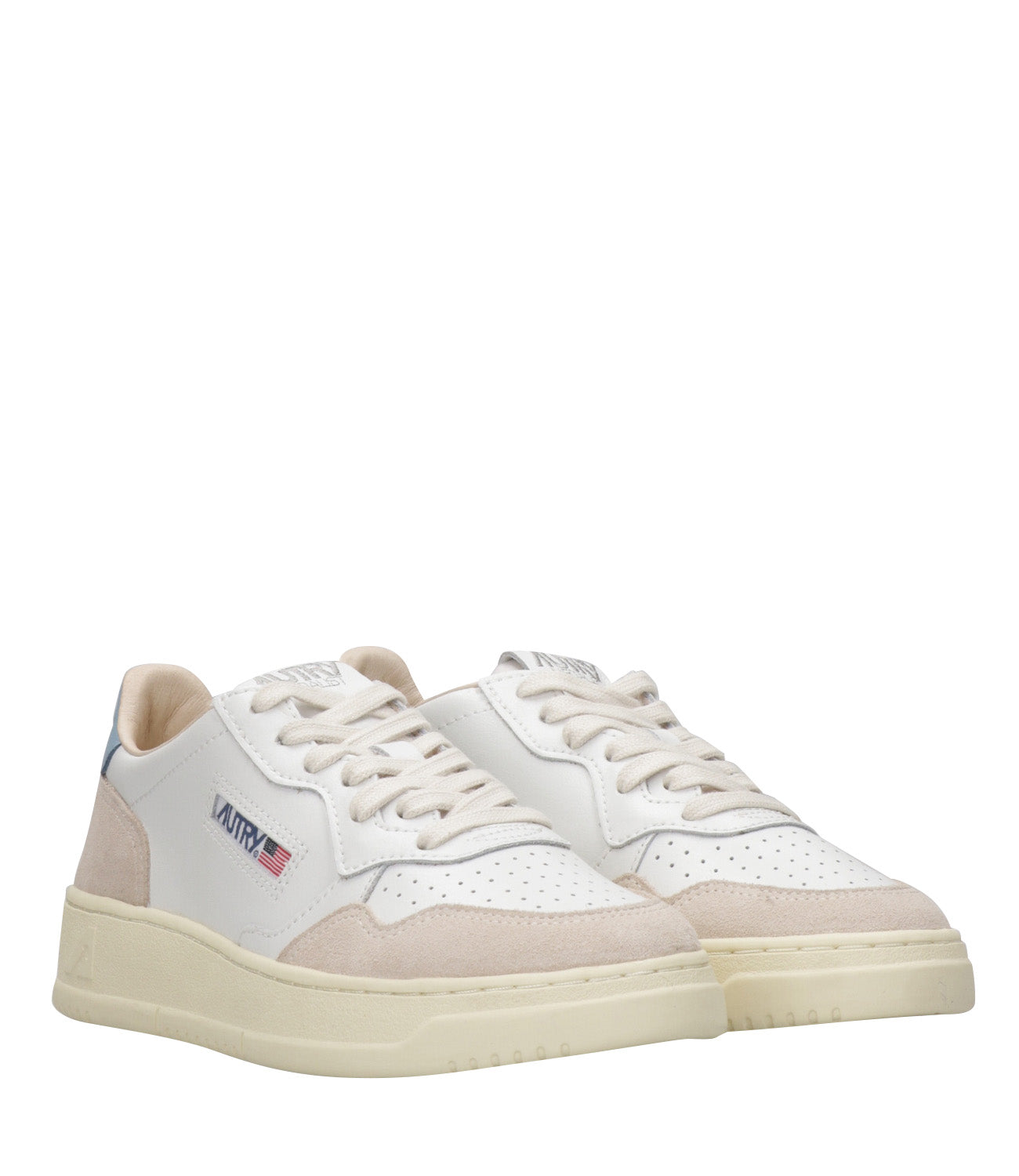 Autry | Sneakers Medalist Low Woman Bianca e Celeste