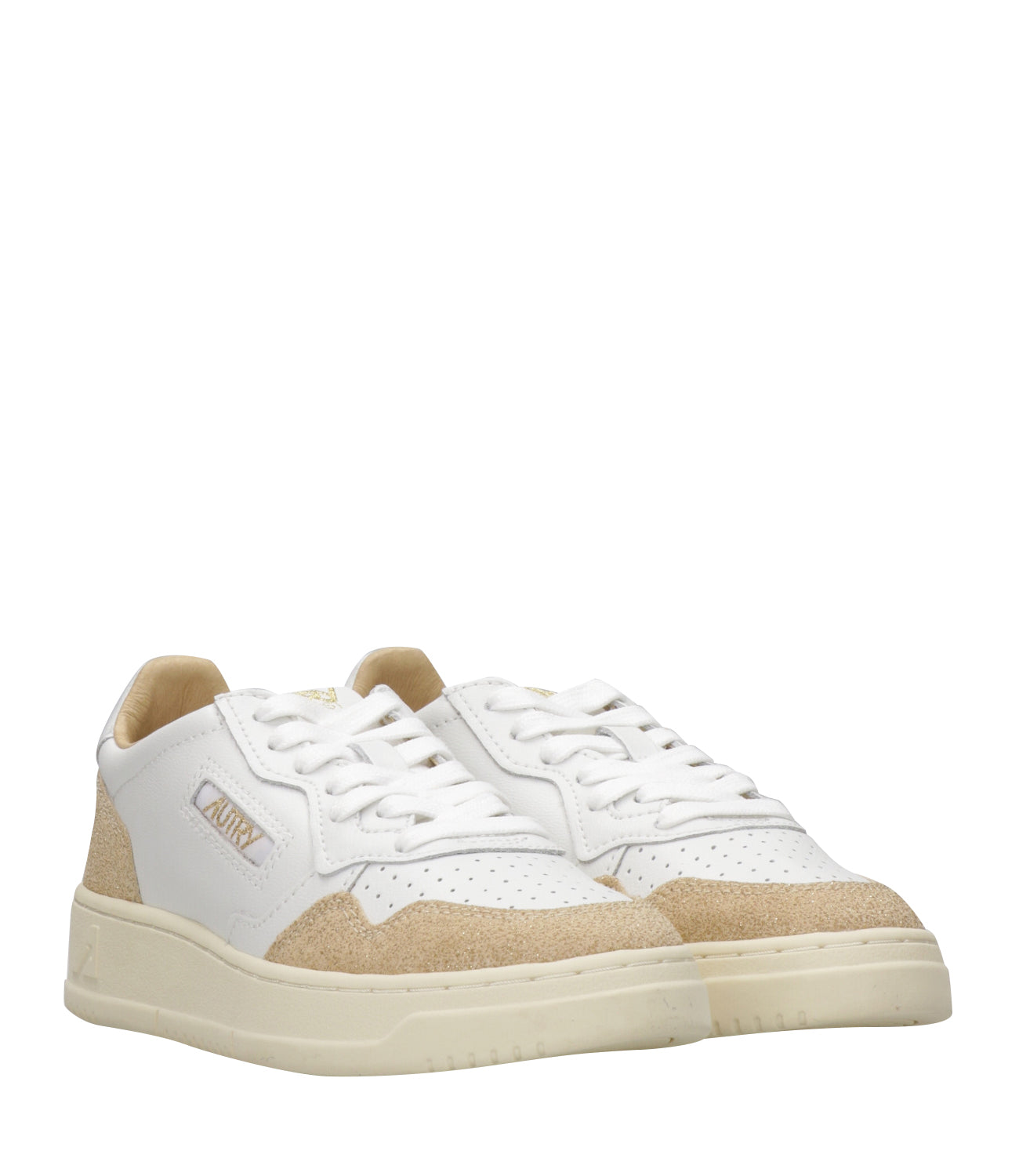 Autry | Sneakers Medalist Low Woman Bianca e Ecru